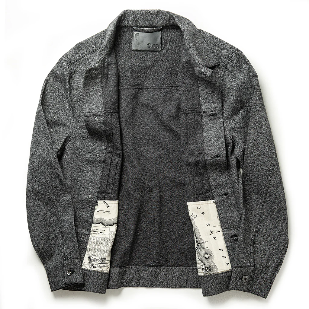 The Dispatch Jacket in Navy Jaspe - Image 11