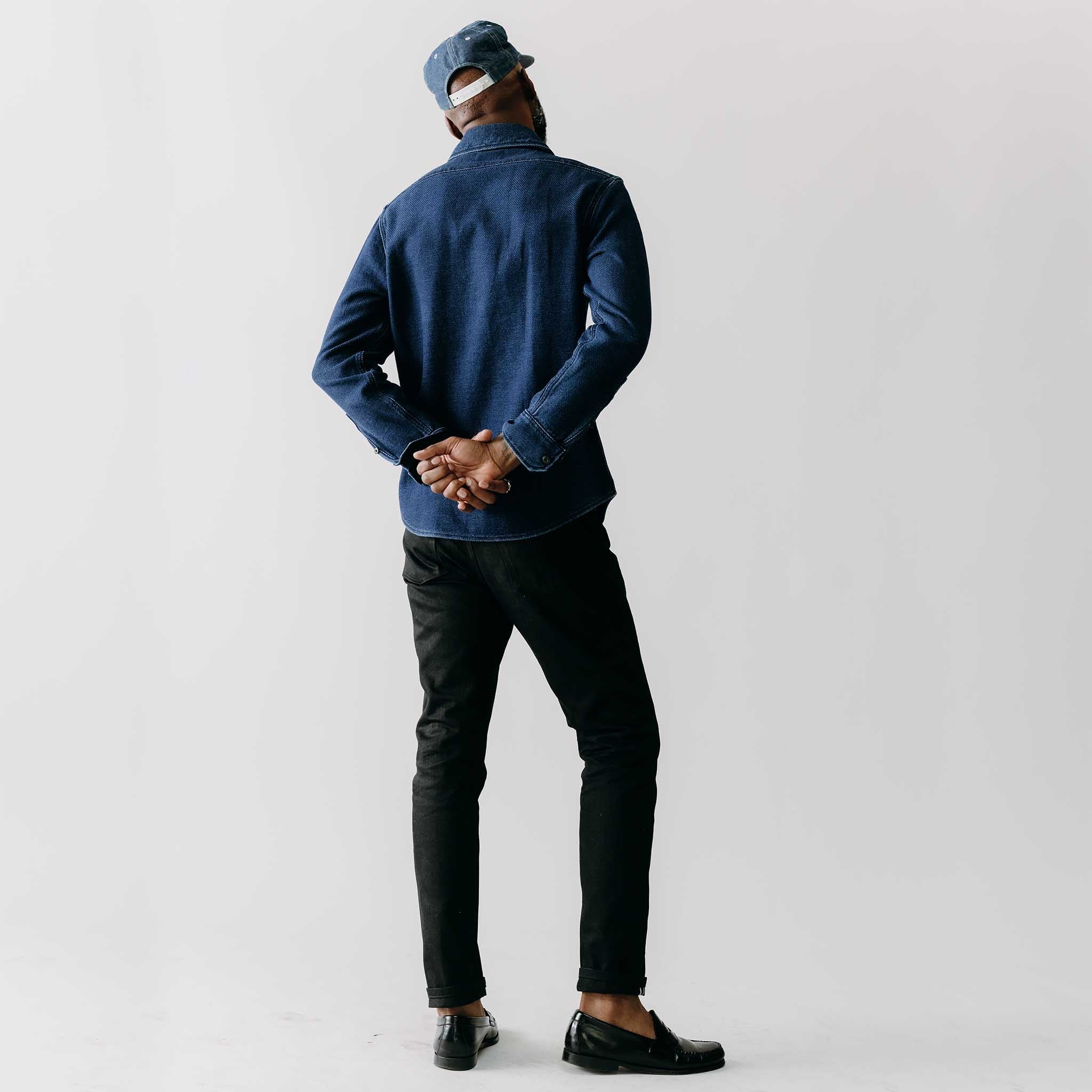 The Division Shirt in Indigo Twill - Image 4