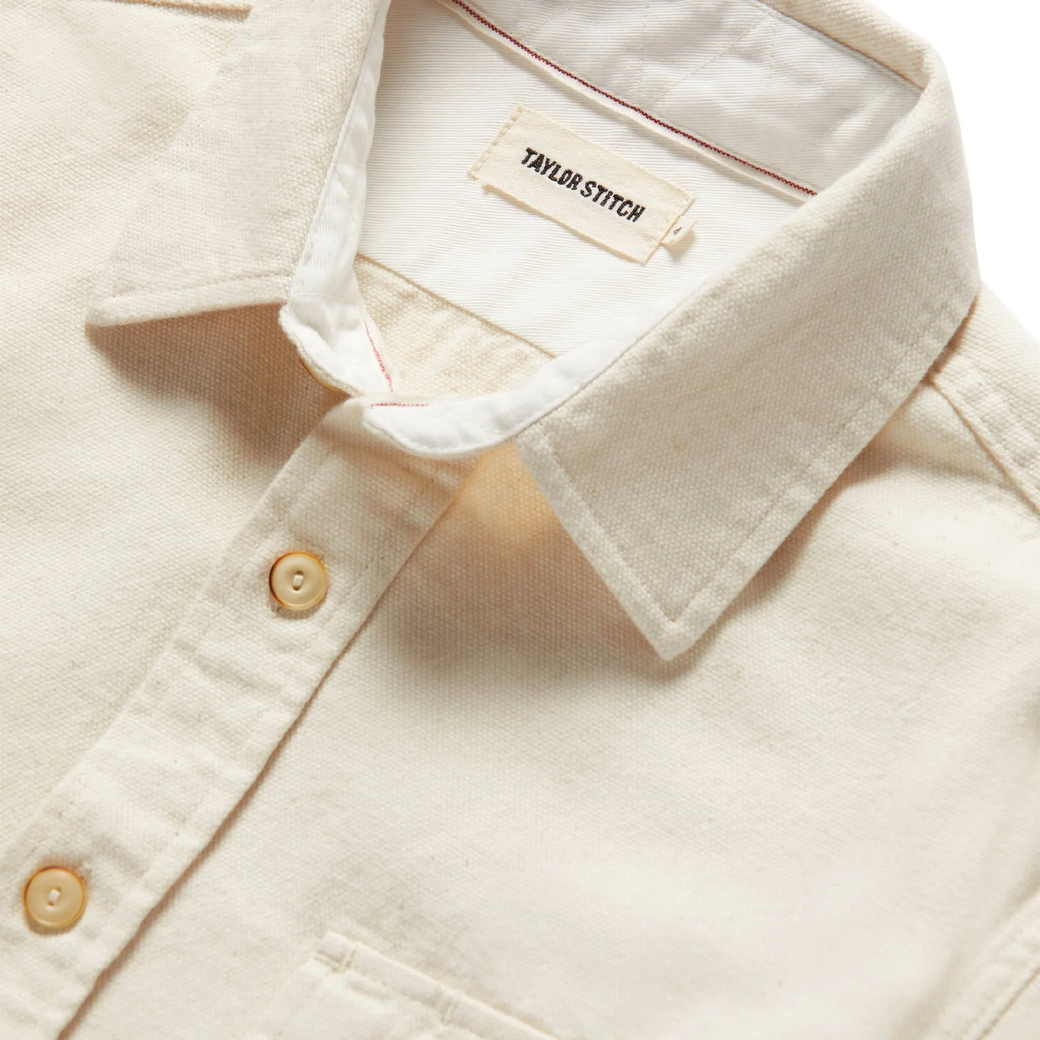 The Division Shirt in Natural Selvage - Image 6