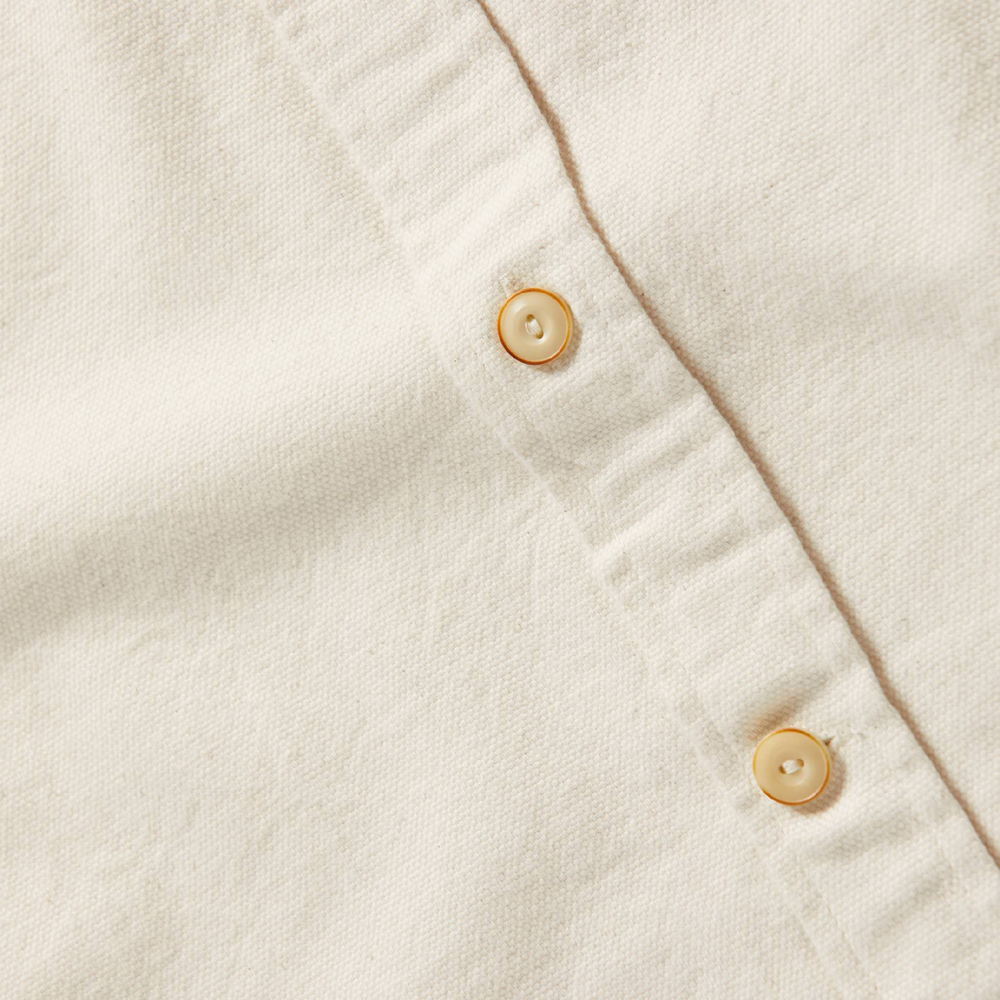 The Division Shirt in Natural Selvage - Image 7