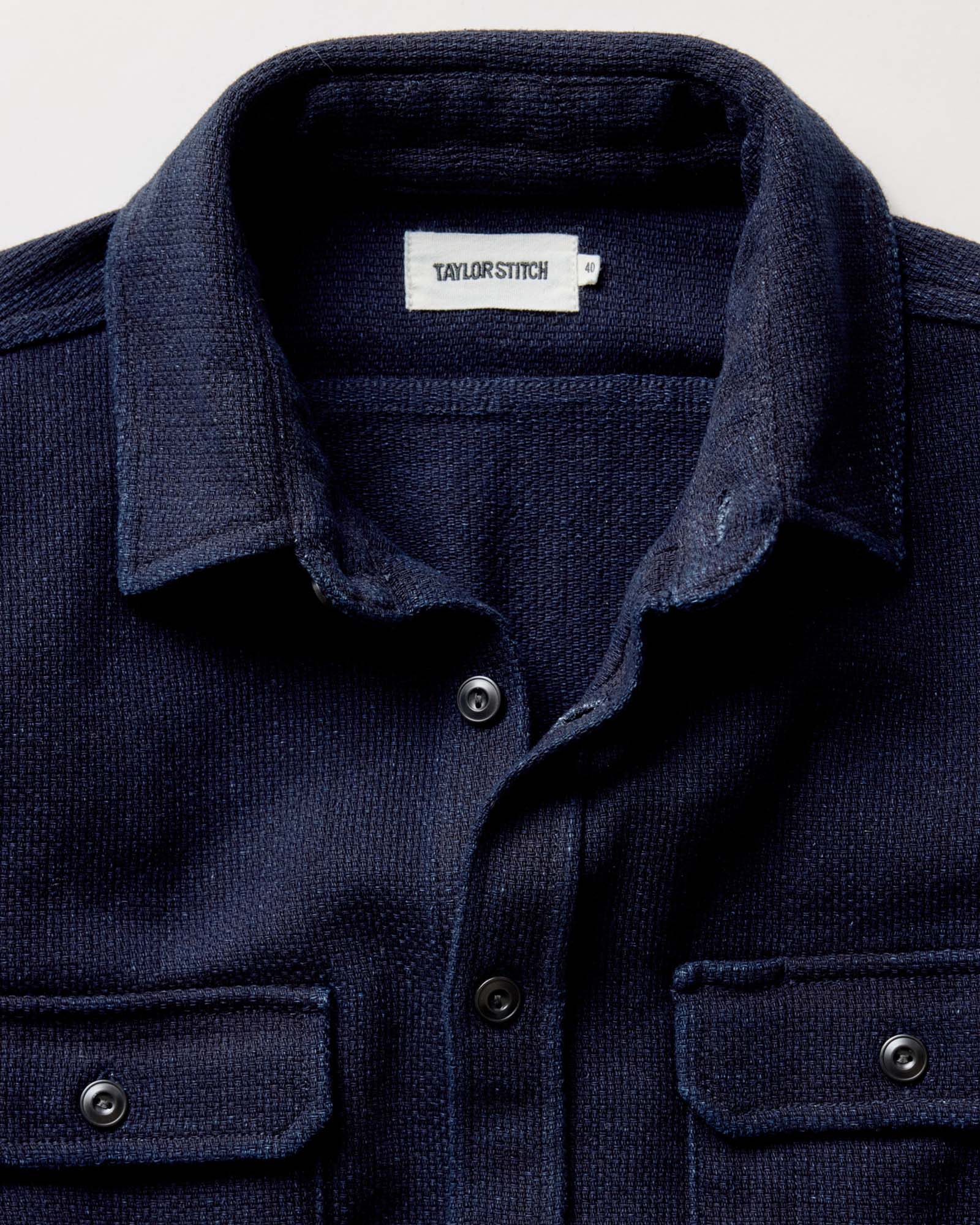 The Division Shirt in Rinsed Indigo - Image 4