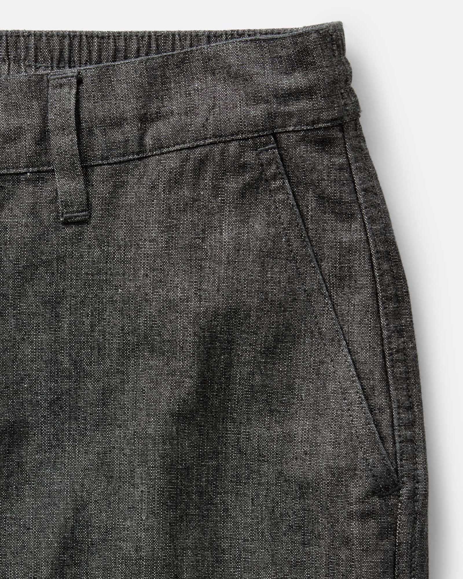 The Easy Pant in Black Indigo Chambray - Image 6