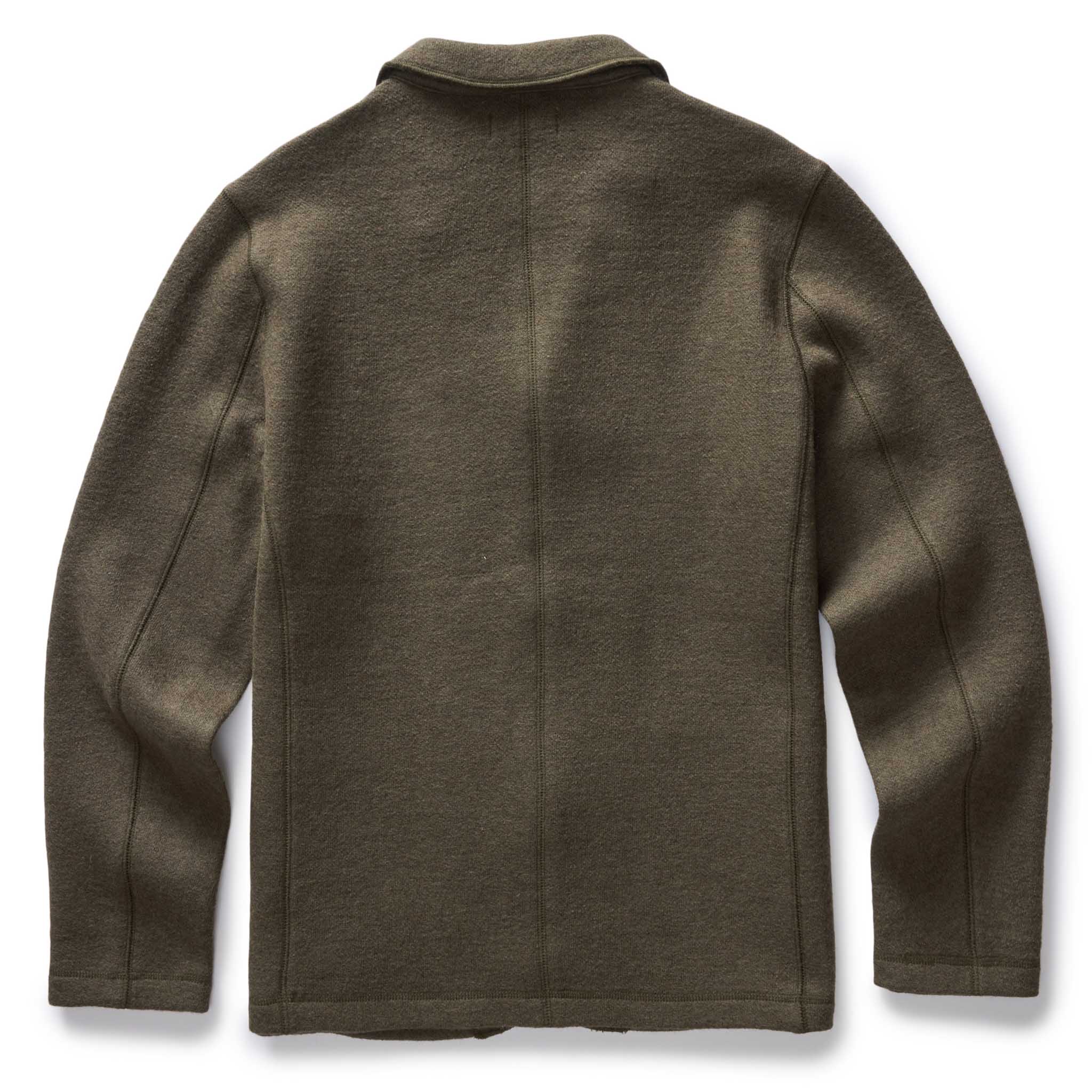 The Evans Blazer in Forest Birdseye Wool - Image 6
