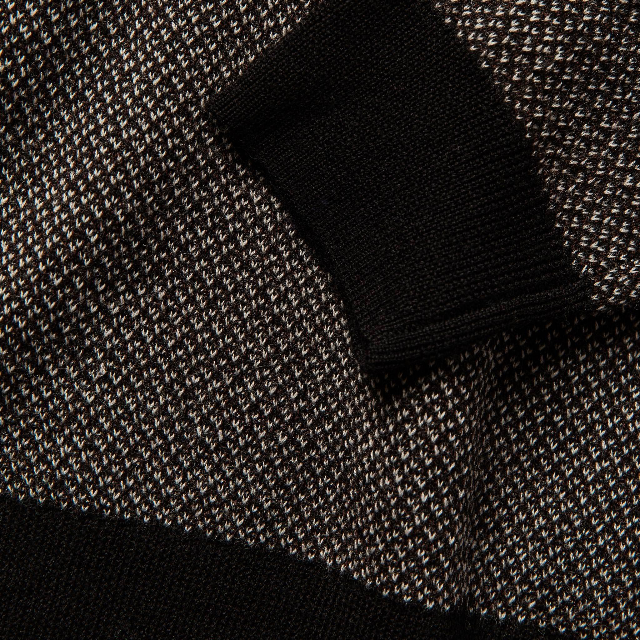 The Everett Sweater in Black Birdseye - Image 7