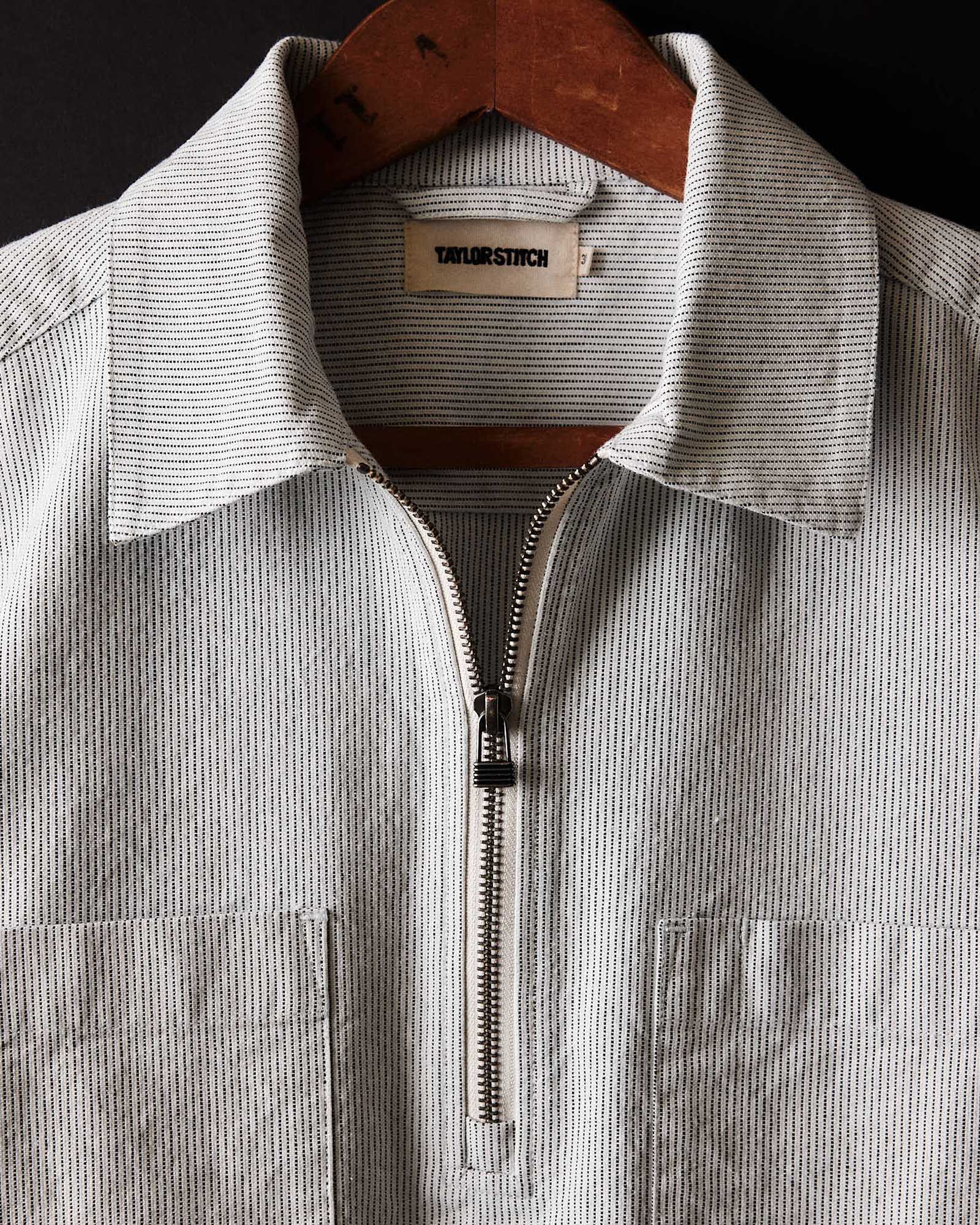 The Exhaust Shirt in Natural Stripe - Image 5