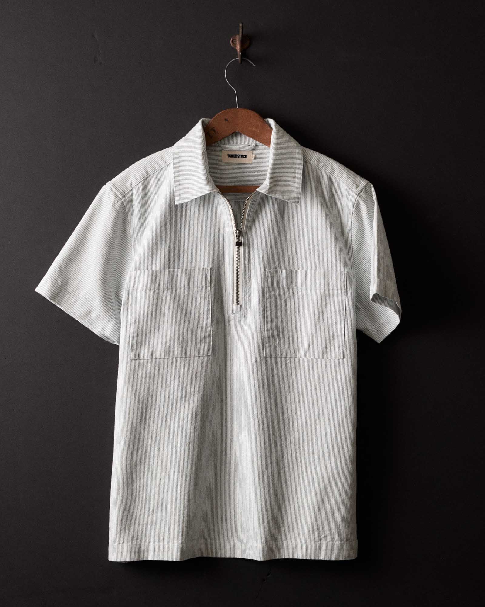 The Exhaust Shirt in Natural Stripe - Image 8