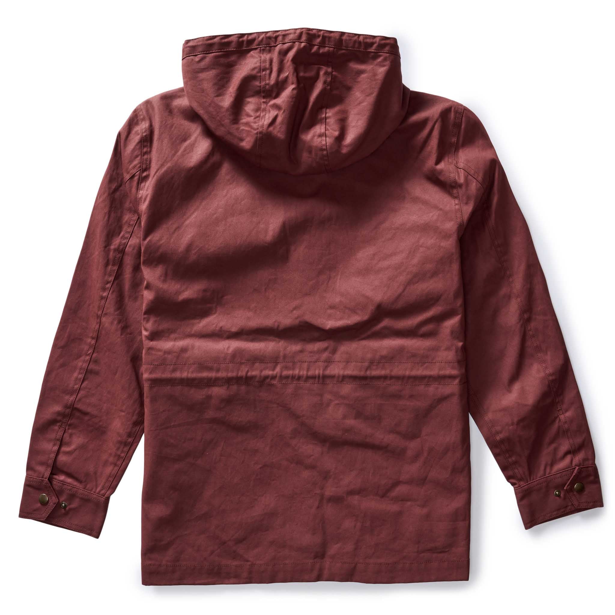 The Explorer Jacket in Red Wine Dry Wax - Image 8