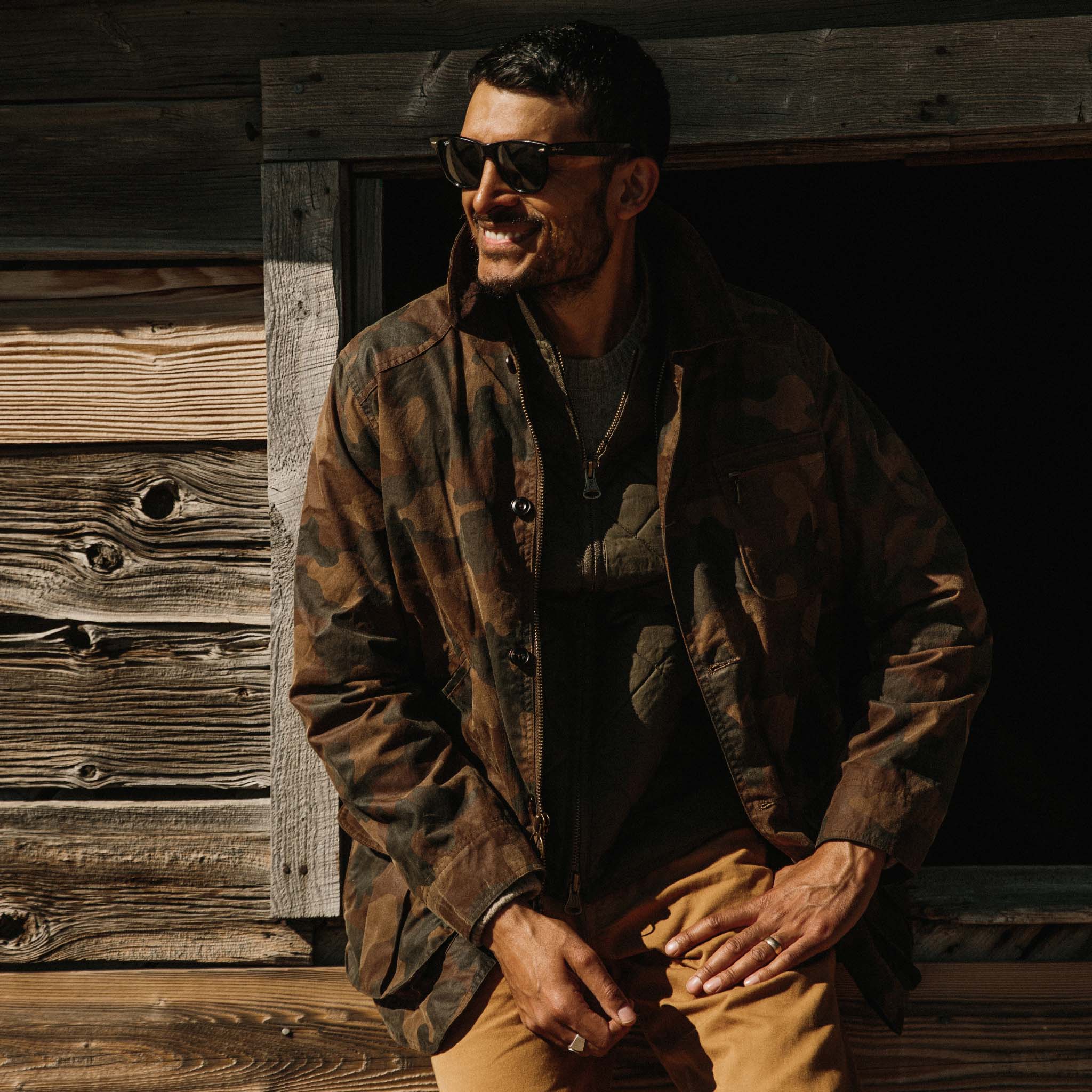 The Field Jacket in Camo - Image 2