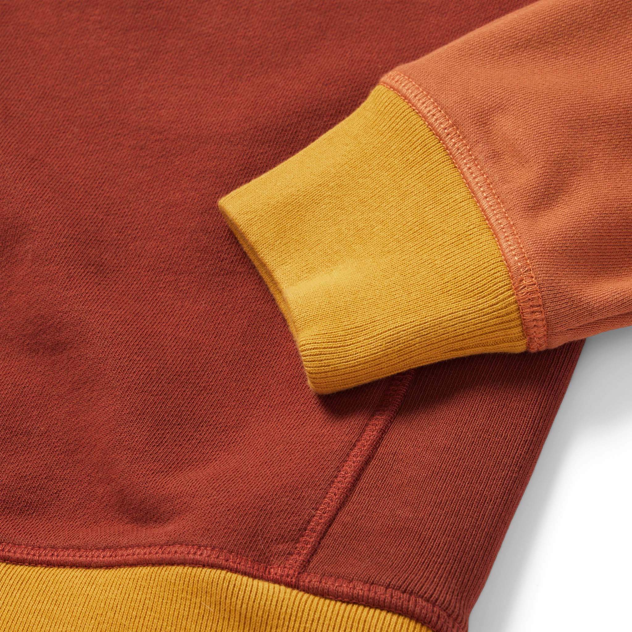 The Fillmore Crewneck in Campfire Colorblock - Image 6
