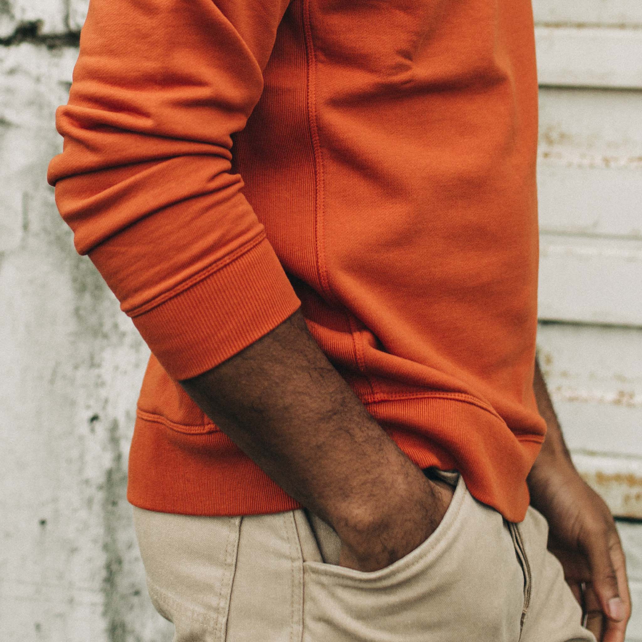 The Fillmore Crewneck in Rust - Image 4