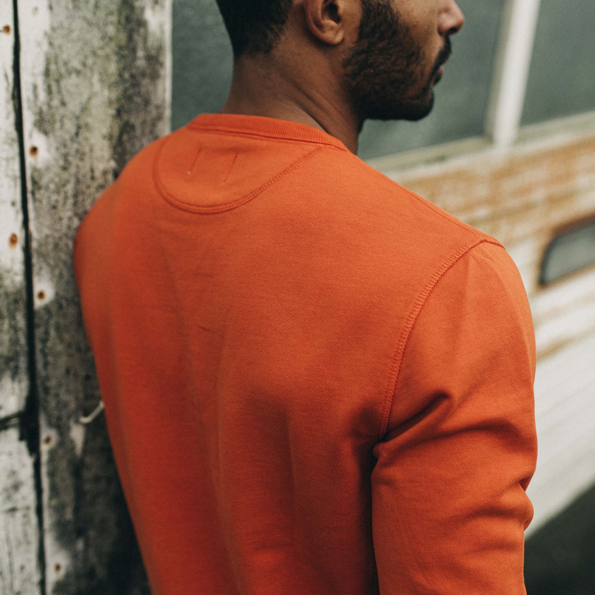 The Fillmore Crewneck in Rust - Image 5