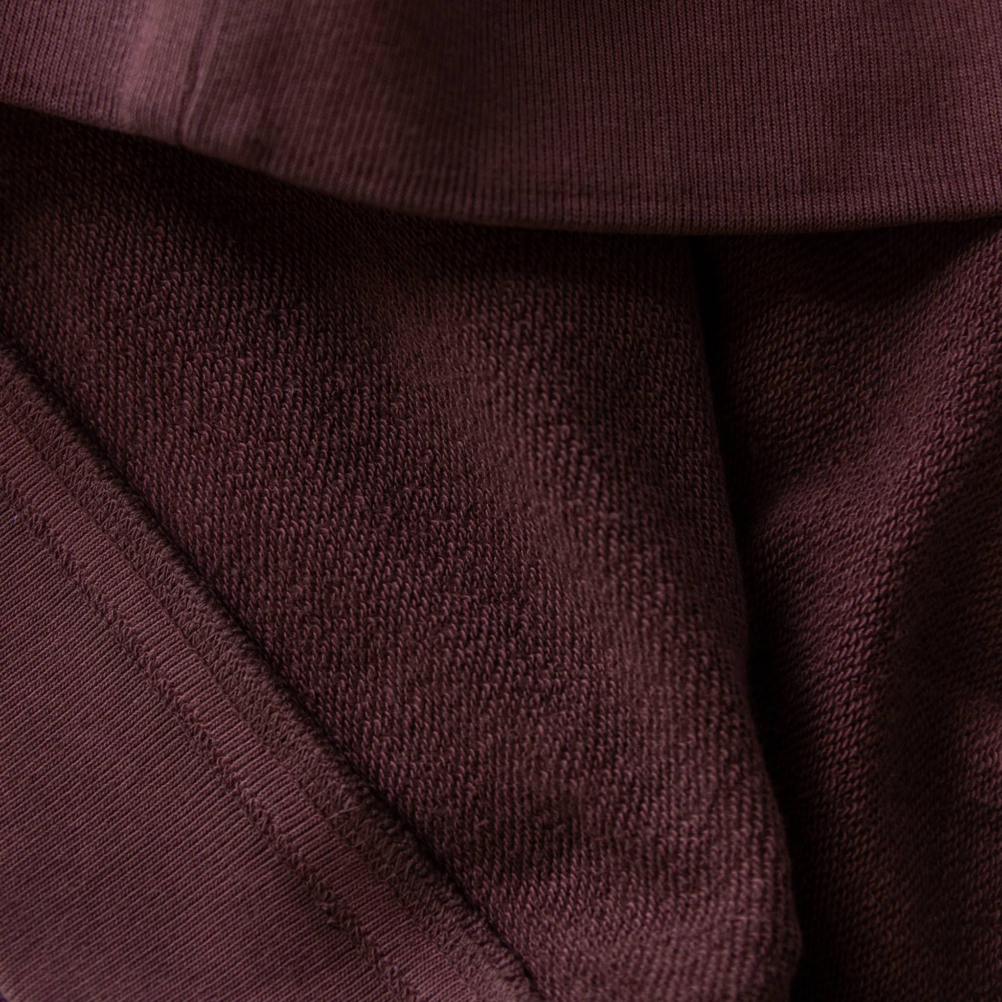 The Fillmore Hoodie in Burgundy Terry - Image 8