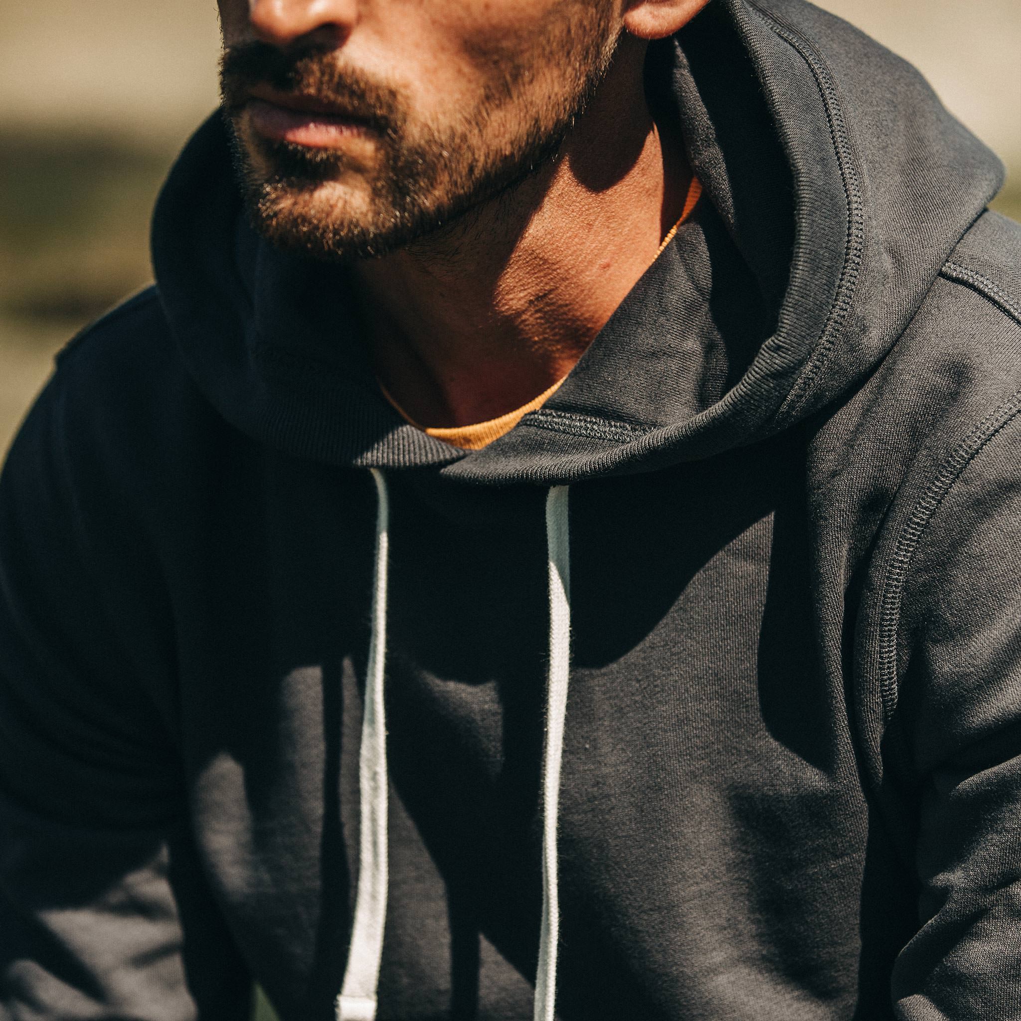 The Fillmore Hoodie in Coal Terry - Image 3