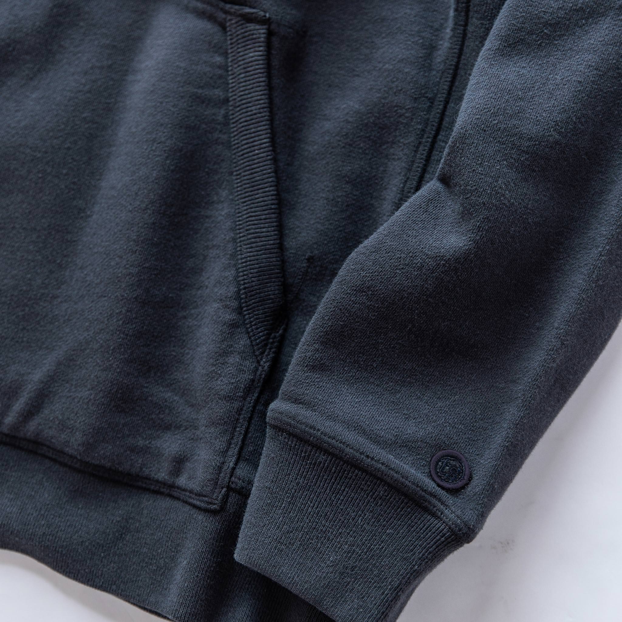 The Fillmore Hoodie in Coal Terry - Image 7