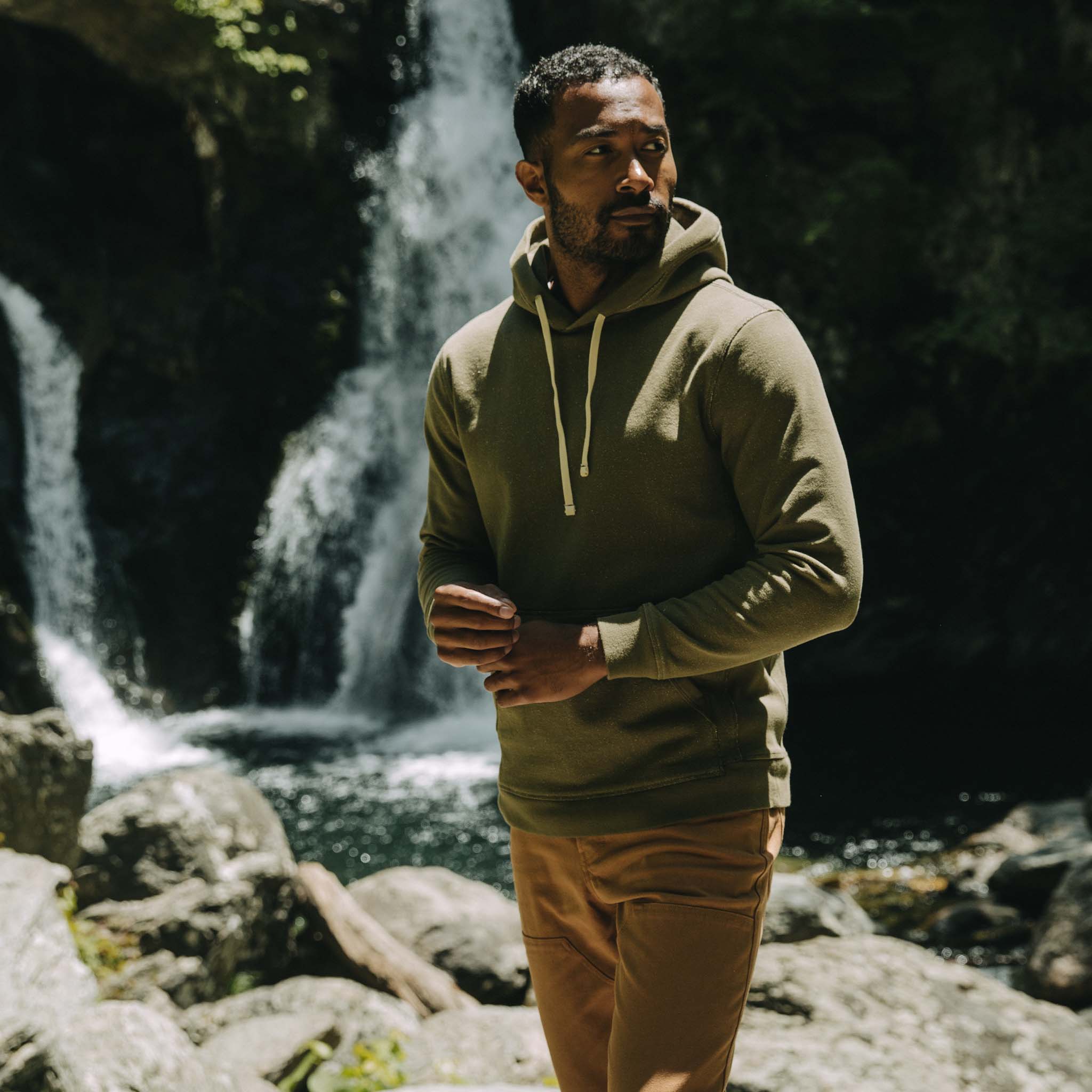 The Fillmore Hoodie in Cypress Terry - Image 2