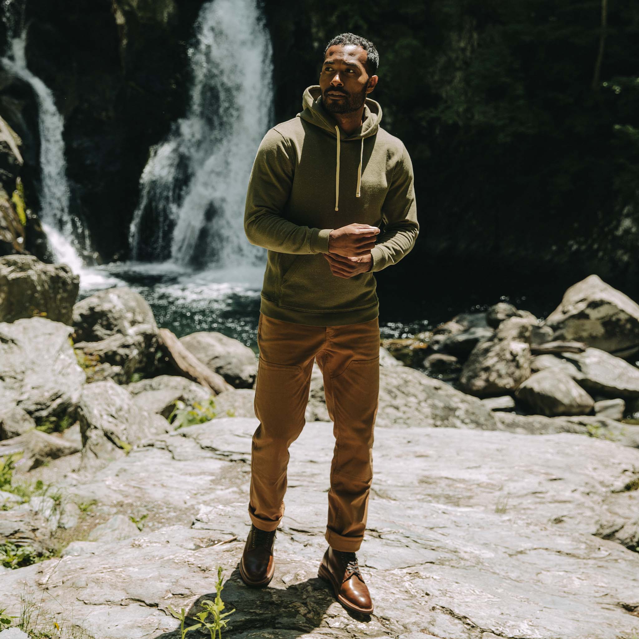 The Fillmore Hoodie in Cypress Terry - Image 5