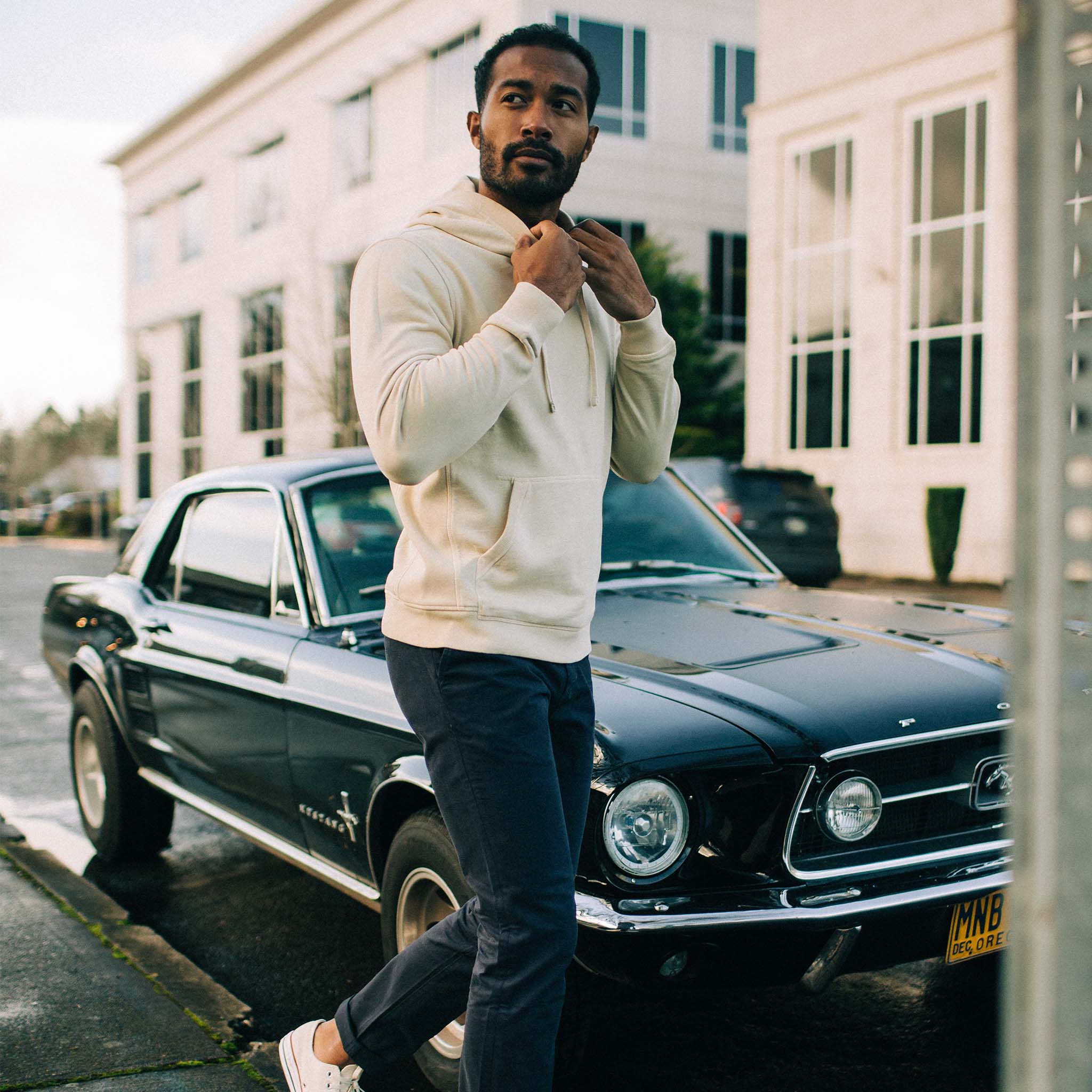 The Fillmore Hoodie in Natural - Image 2