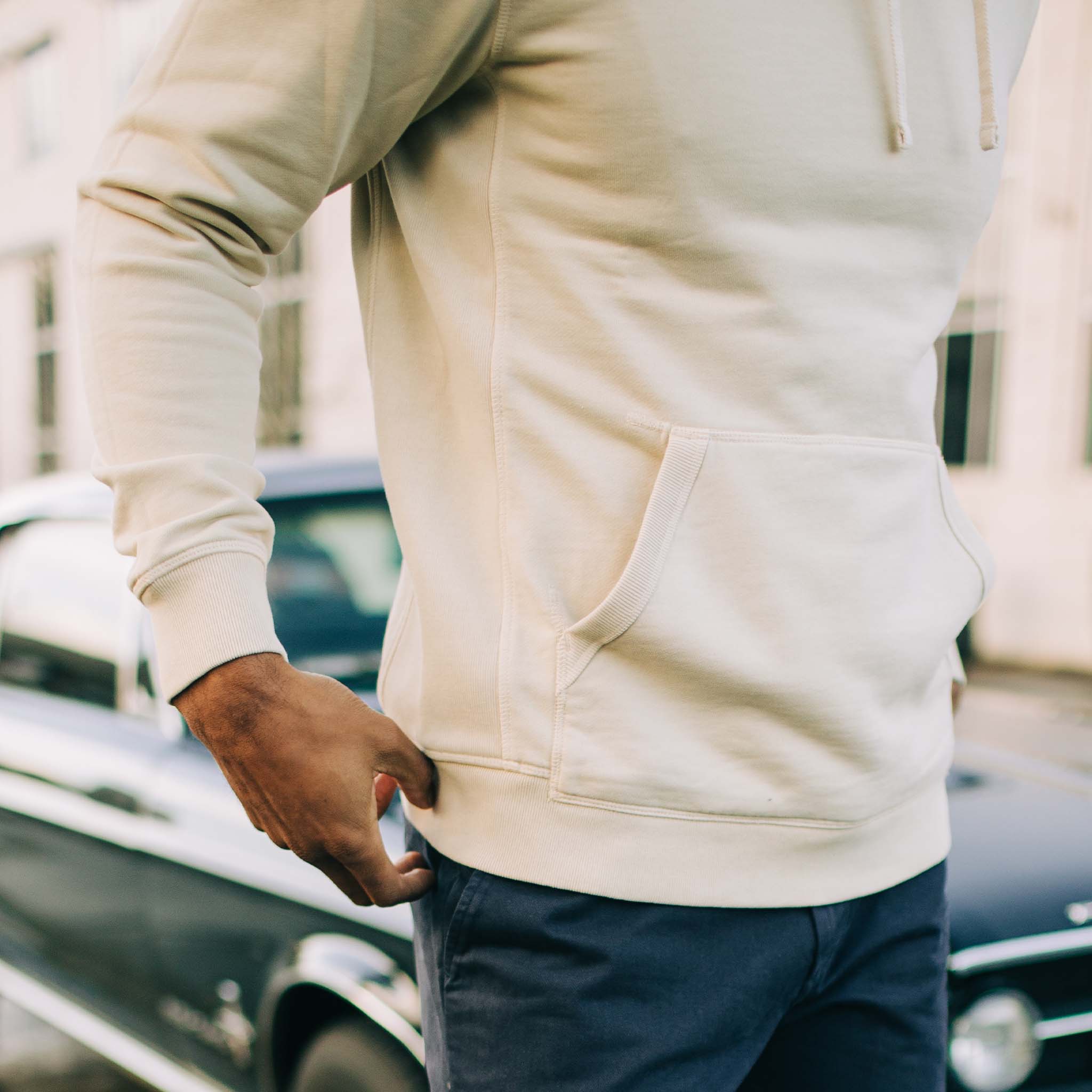 The Fillmore Hoodie in Natural - Image 4