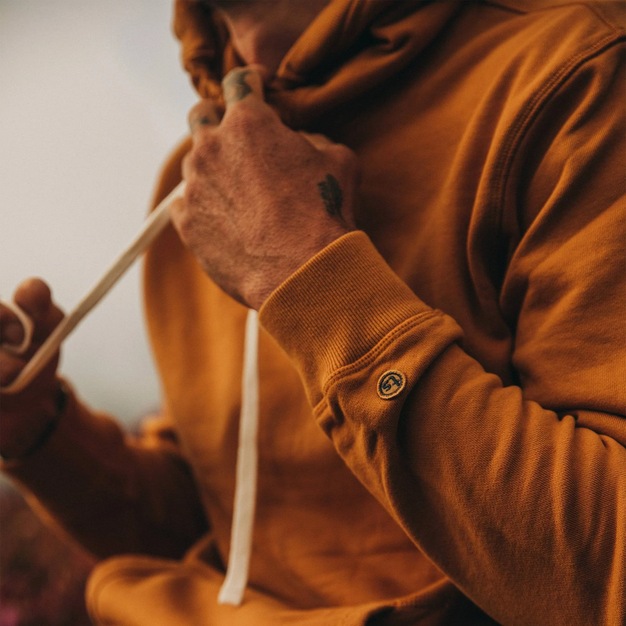 The Fillmore Hoodie in Saffron Terry - Image 4