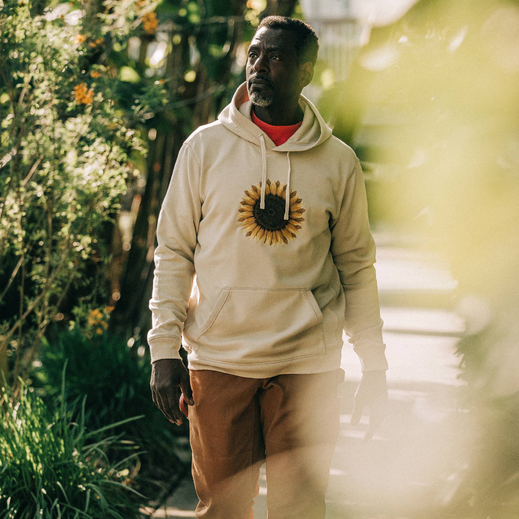 The Fillmore Hoodie in Sunflower Embroidery - Image 2