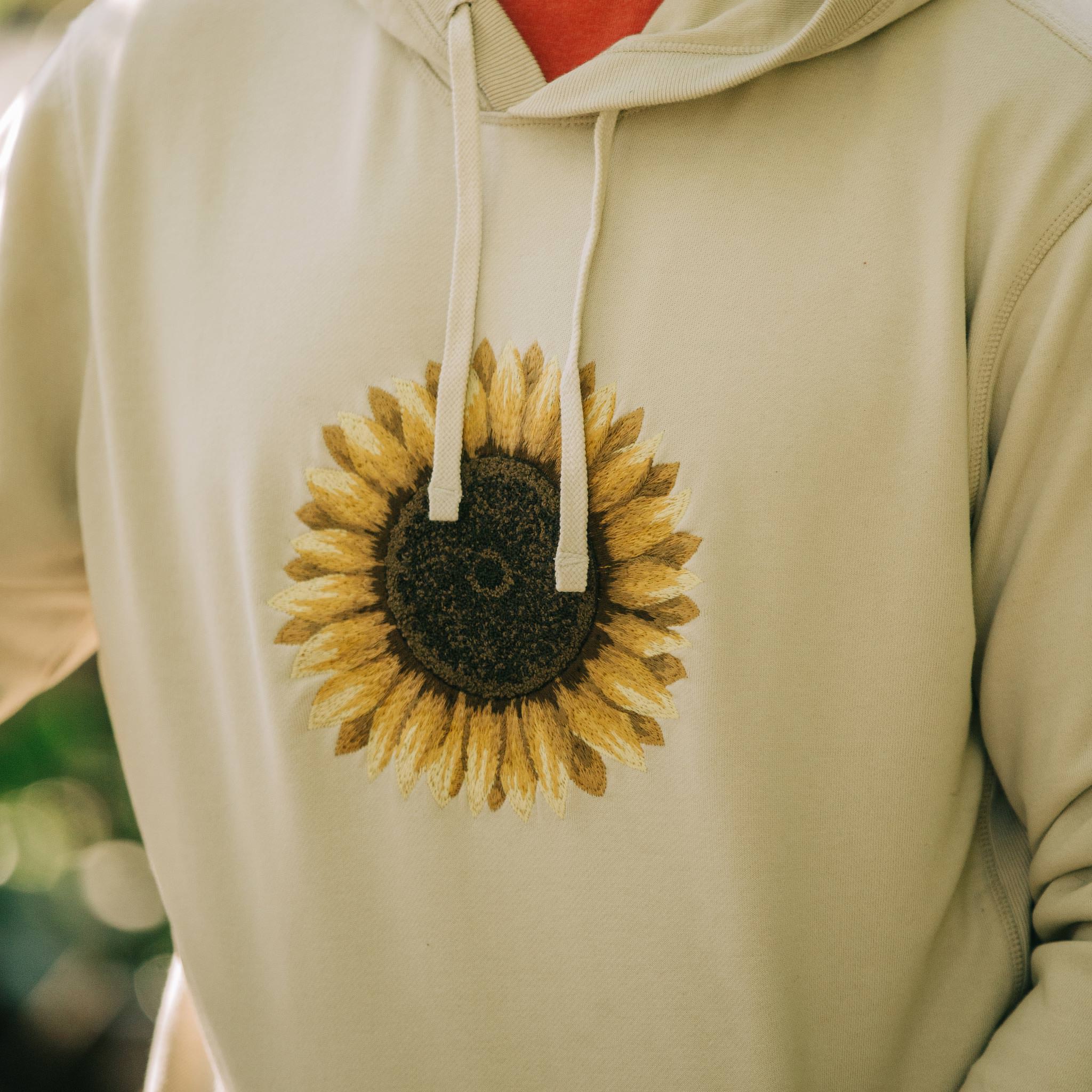 The Fillmore Hoodie in Sunflower Embroidery - Image 3