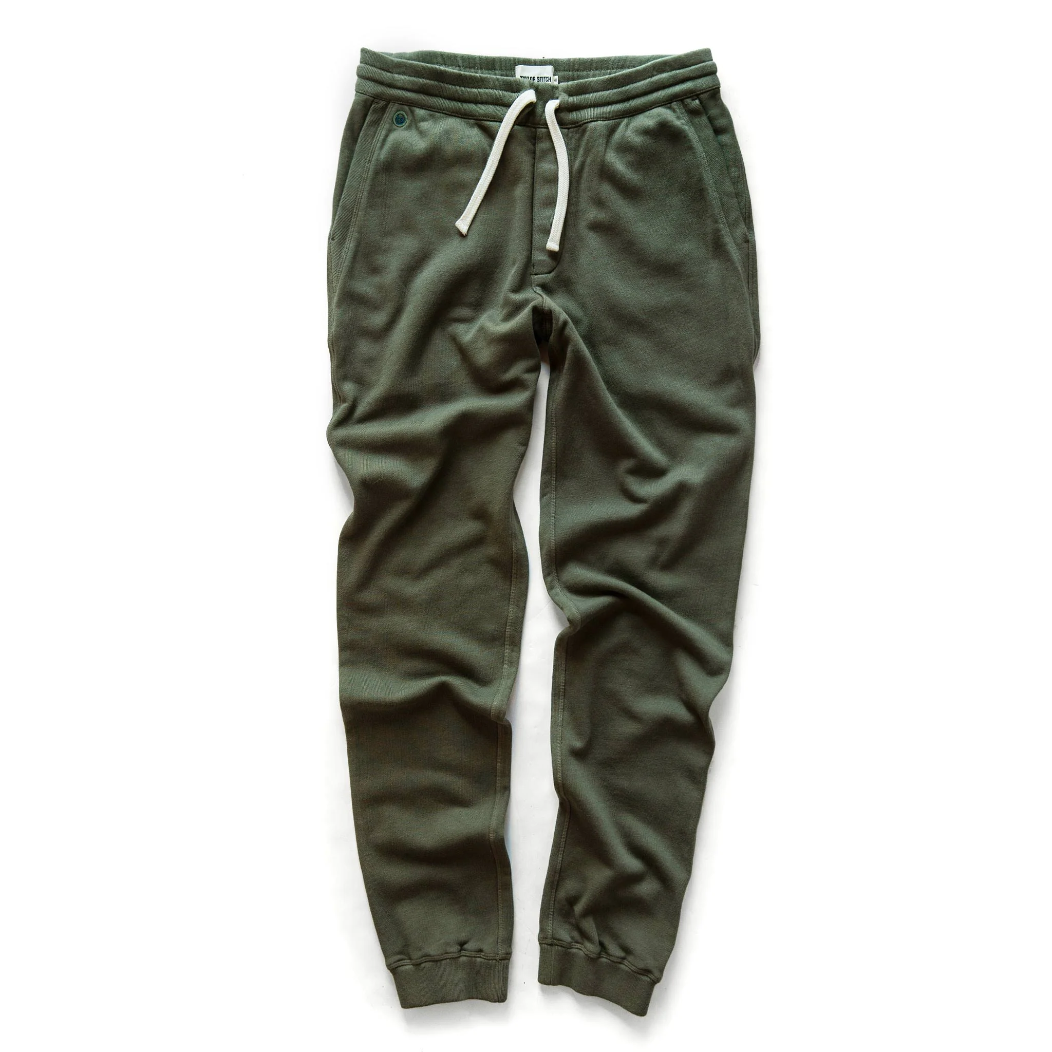 The Fillmore Pant in Dark Olive Terry - Image 10