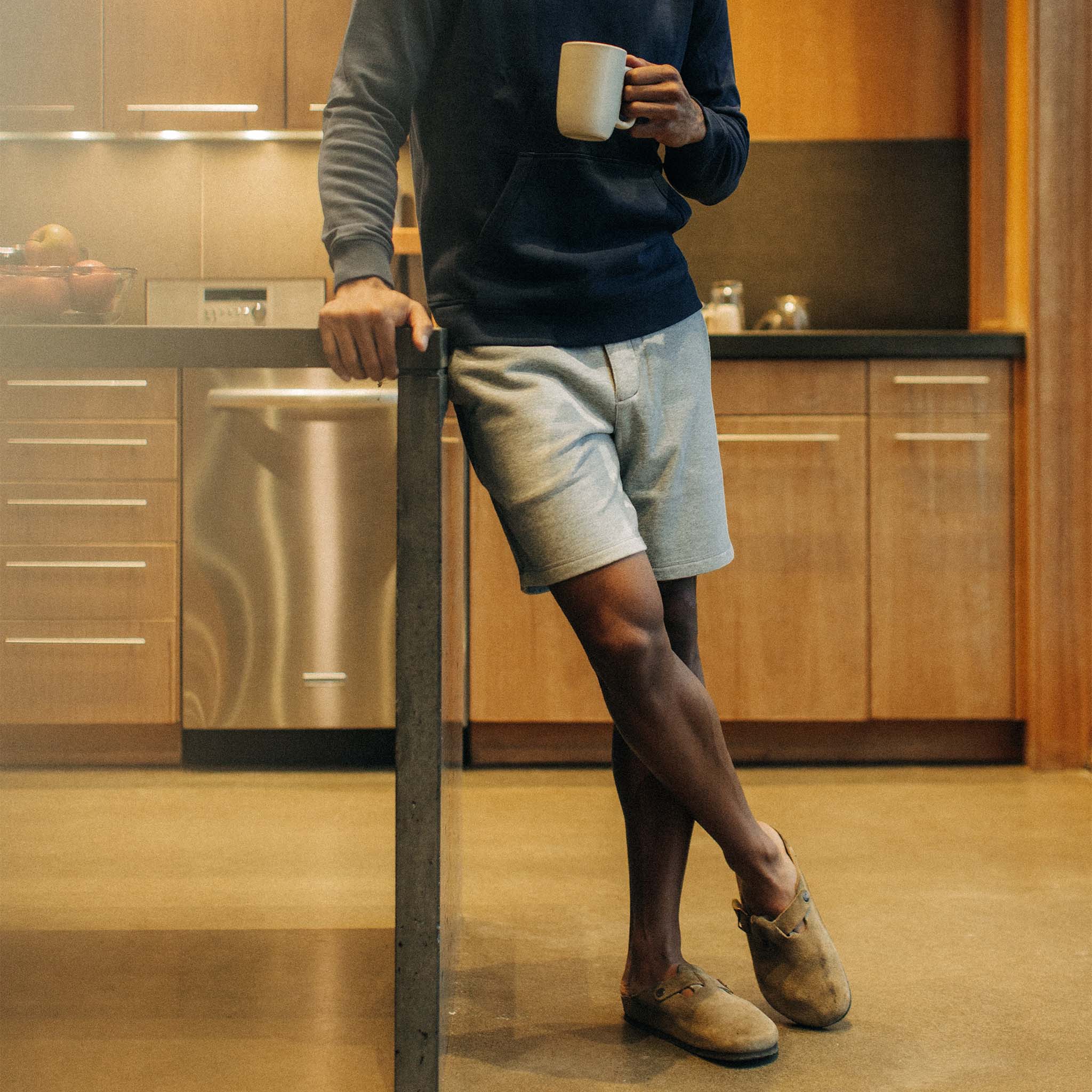 The Fillmore Short in Heather Grey - Image 2
