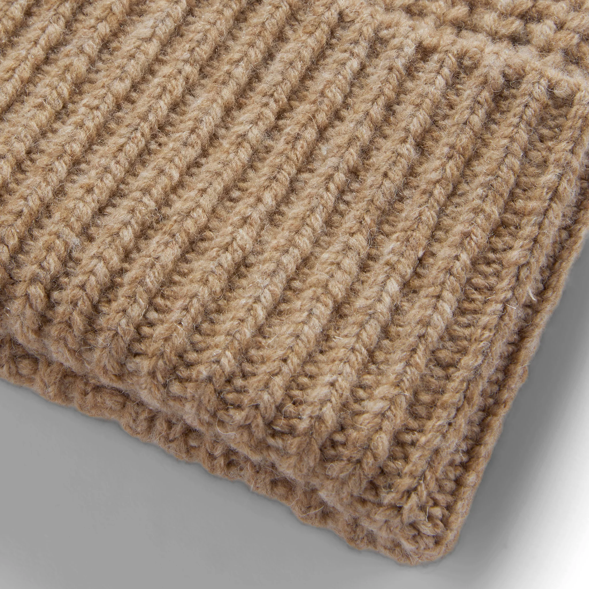 The Fisherman Beanie in Camel - Image 4