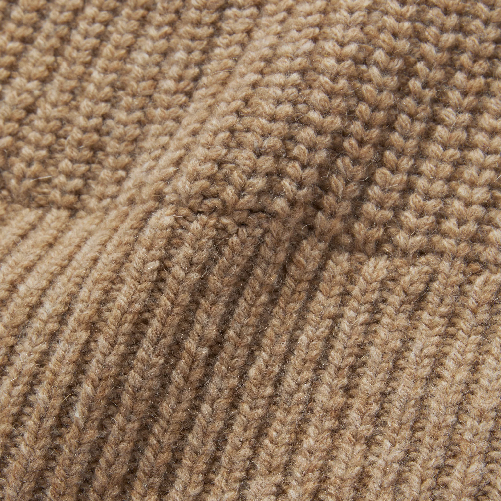 The Fisherman Beanie in Camel - Image 5