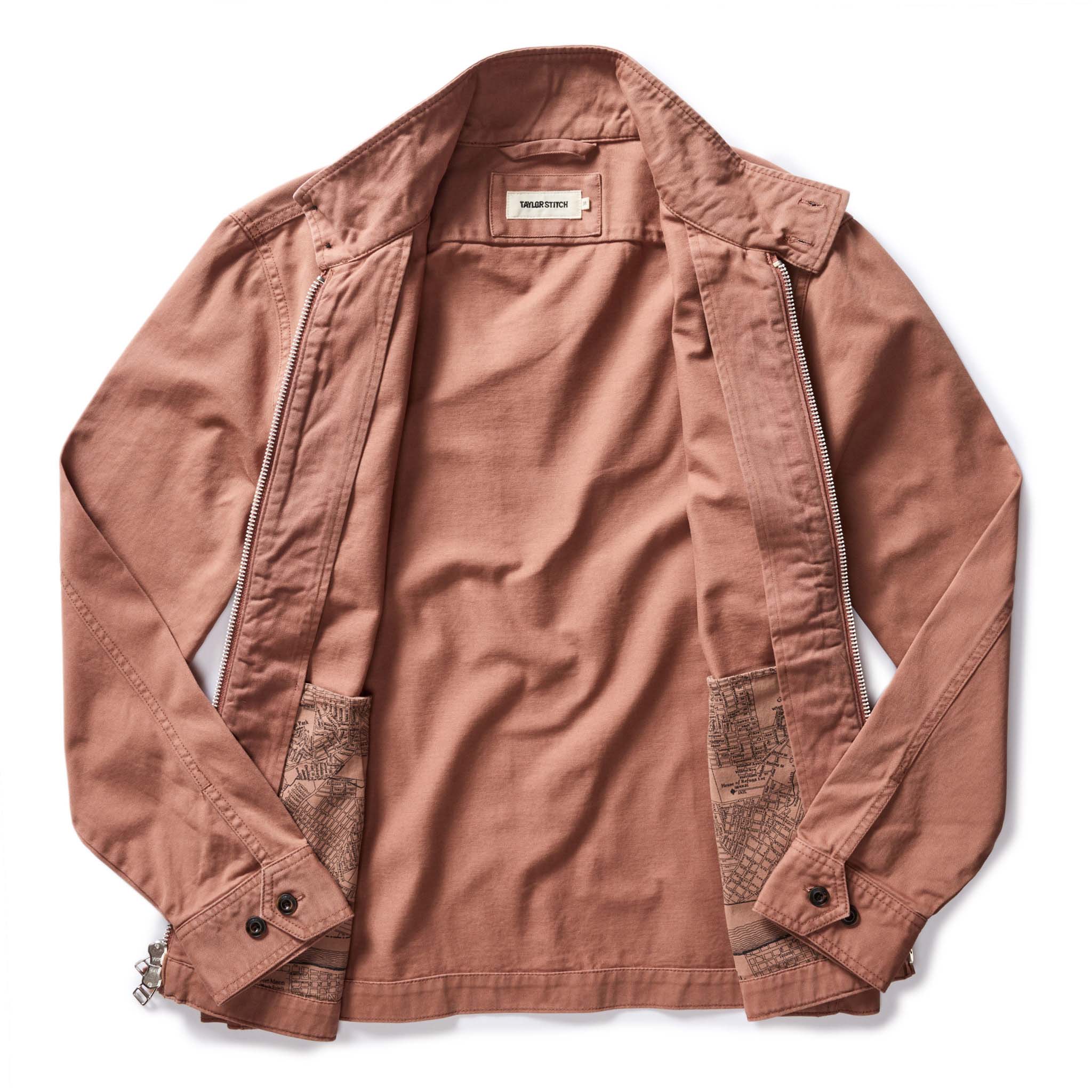 The Flint Jacket in Faded Brick Foundation Twill - Image 6