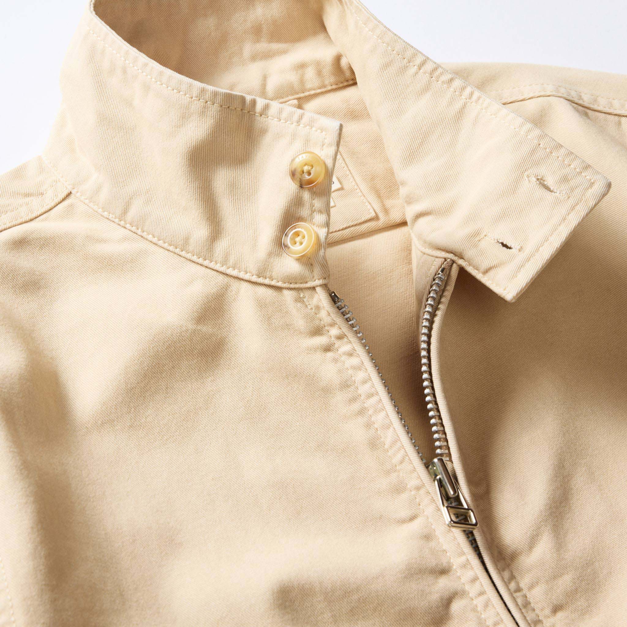 The Flint Jacket in Light Khaki Foundation Twill - Image 9