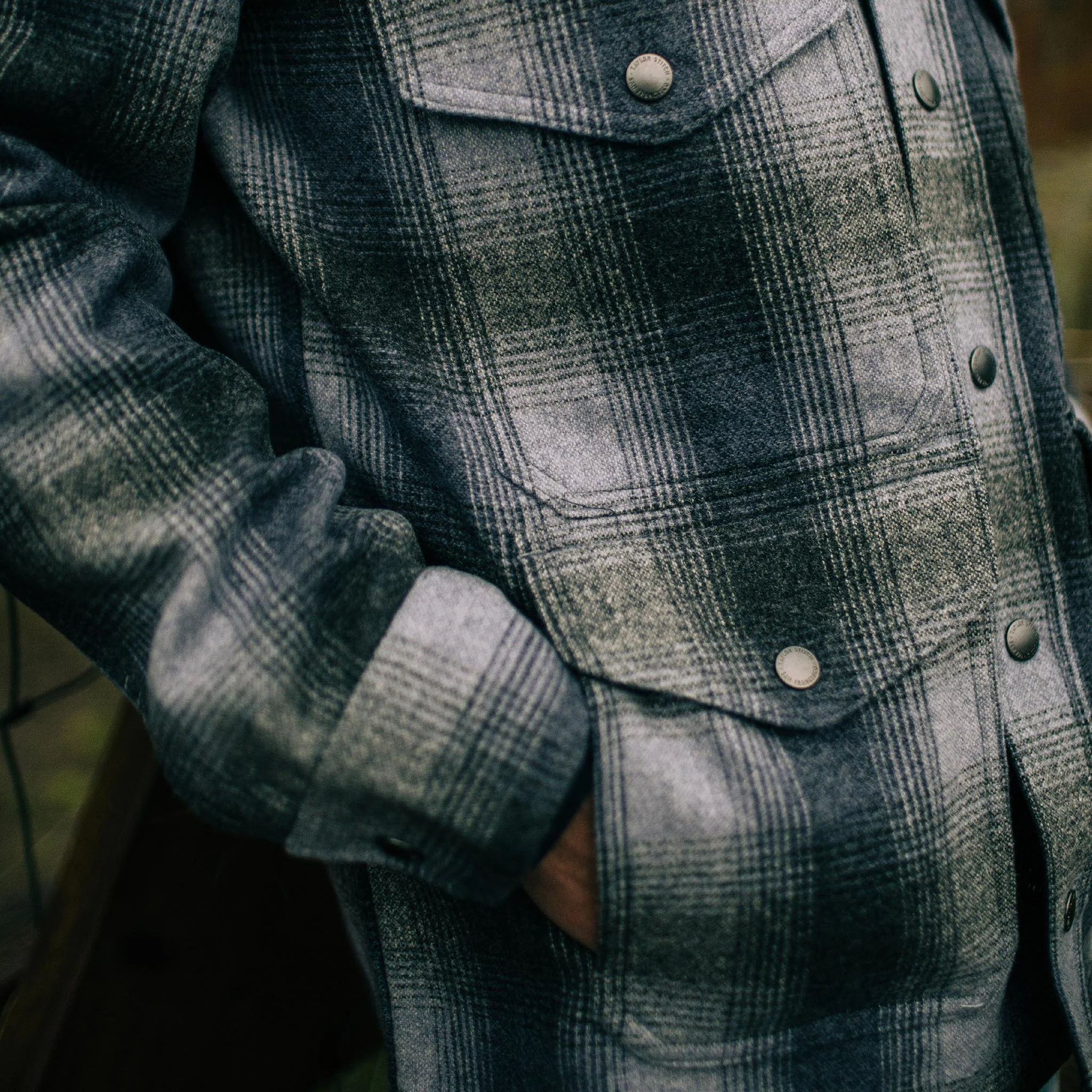 The Forester Jacket in Ash Plaid - Image 5