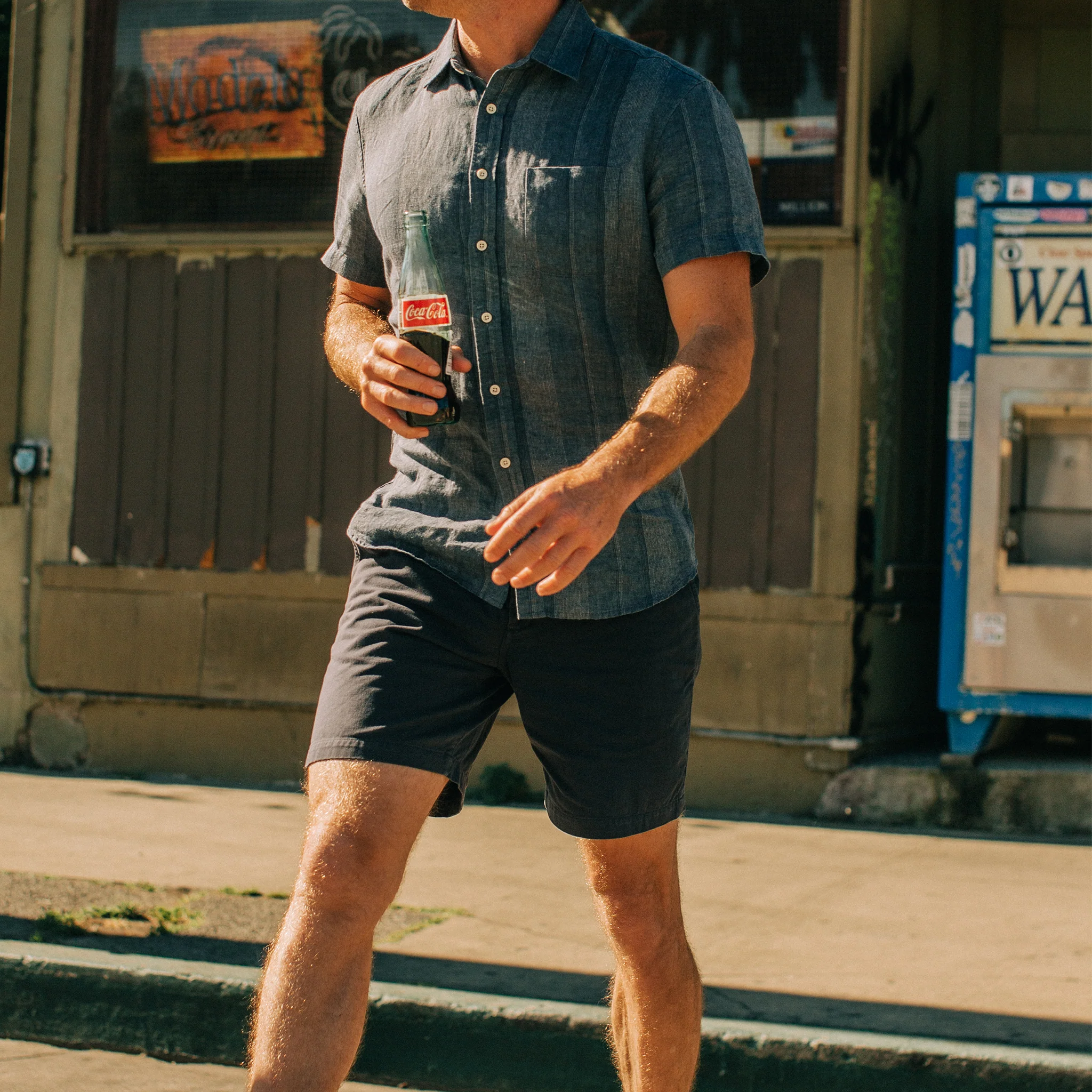 The Foundation Short in Navy Twill - Image 3