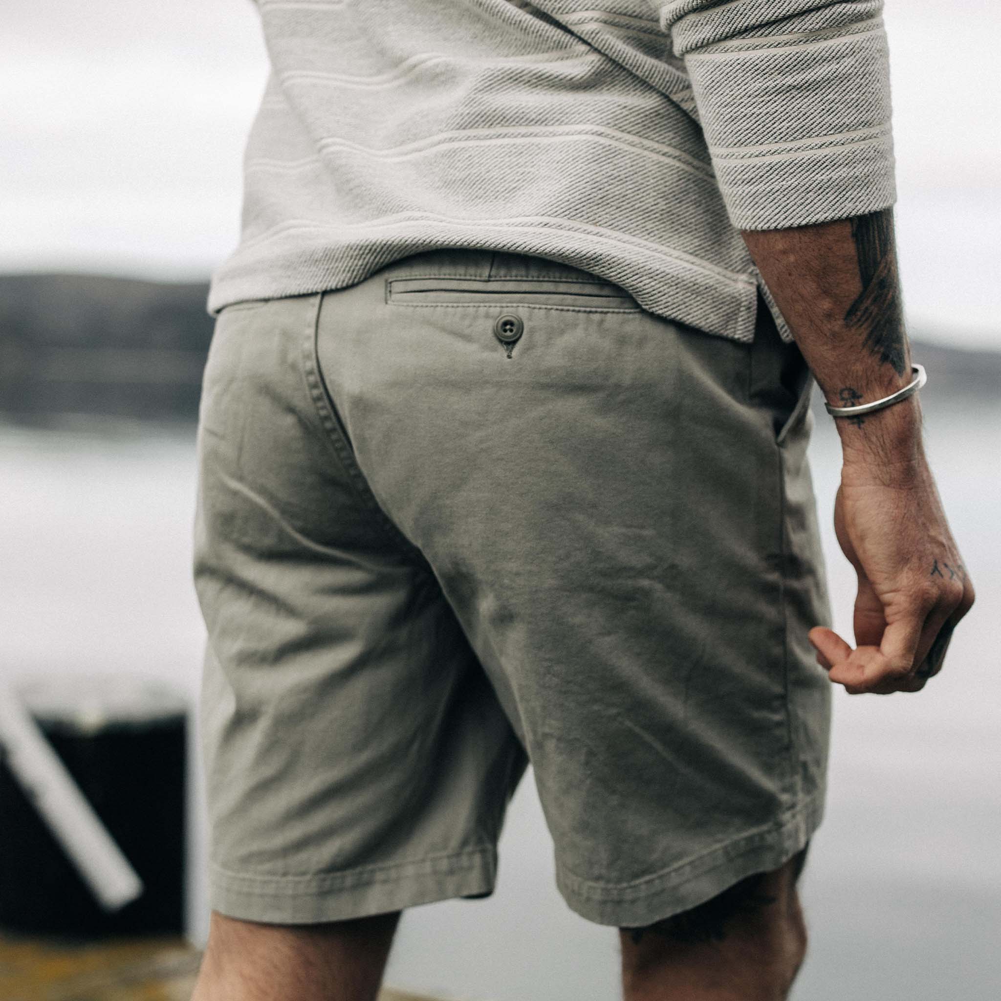 The Foundation Short in Organic Sagebrush - Image 4