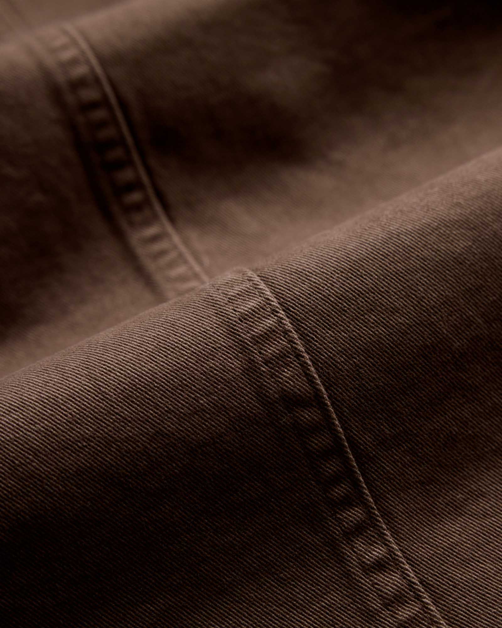 The Foundation Sportcoat in Organic Espresso Twill - Image 8