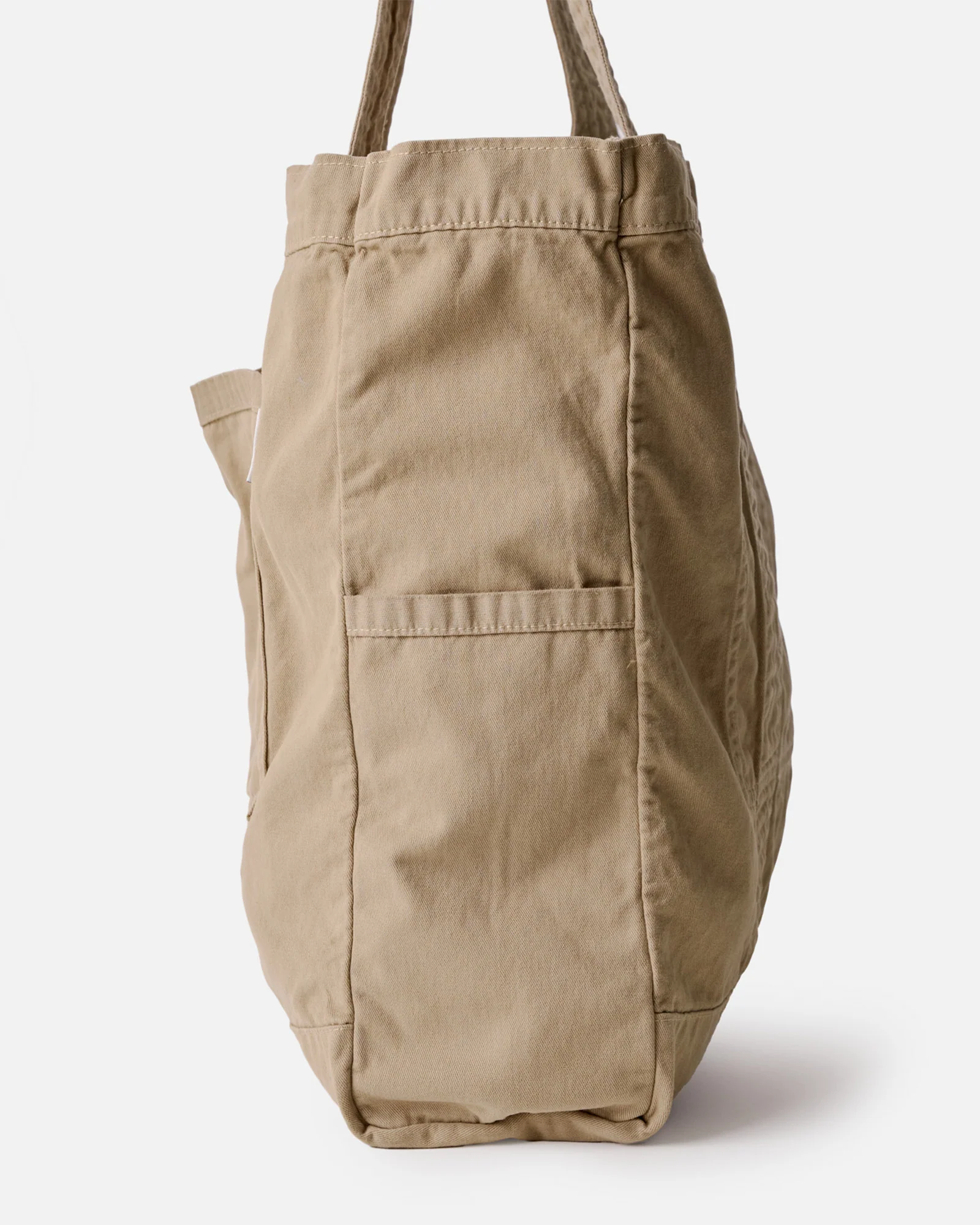 The Foundation Tote in Organic Khaki - Image 7