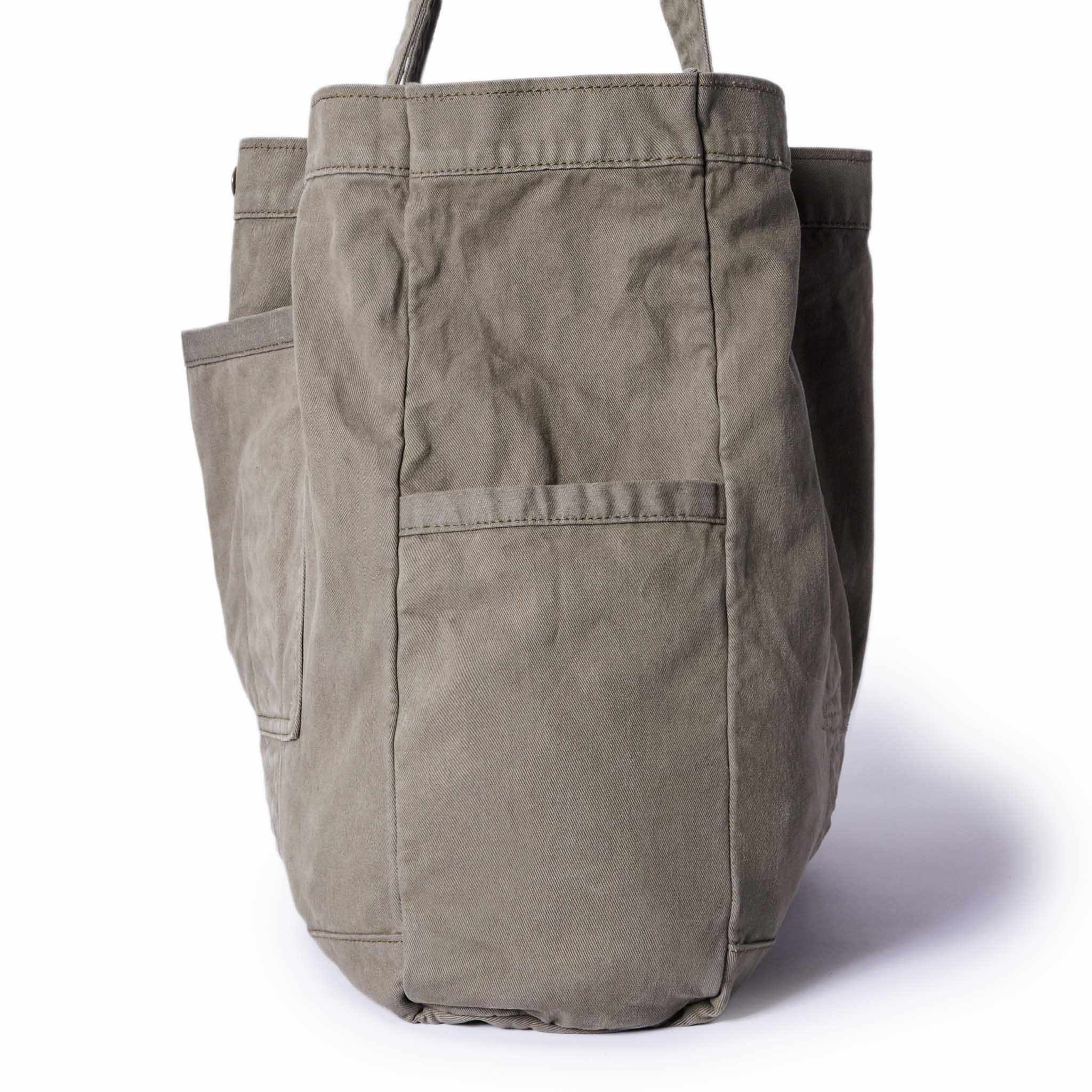 The Foundation Tote in Organic Smoked Olive - Image 7