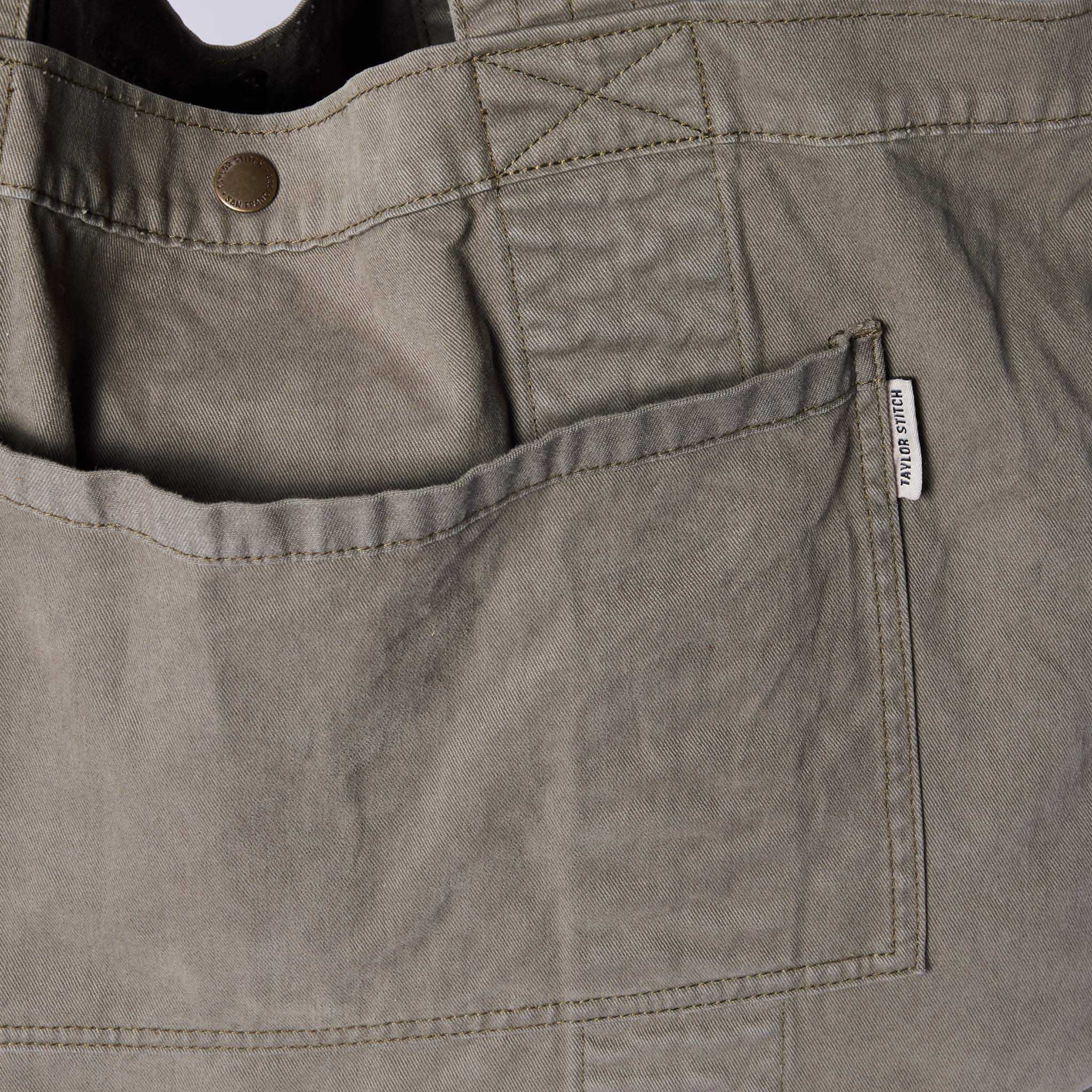 The Foundation Tote in Organic Smoked Olive - Image 9