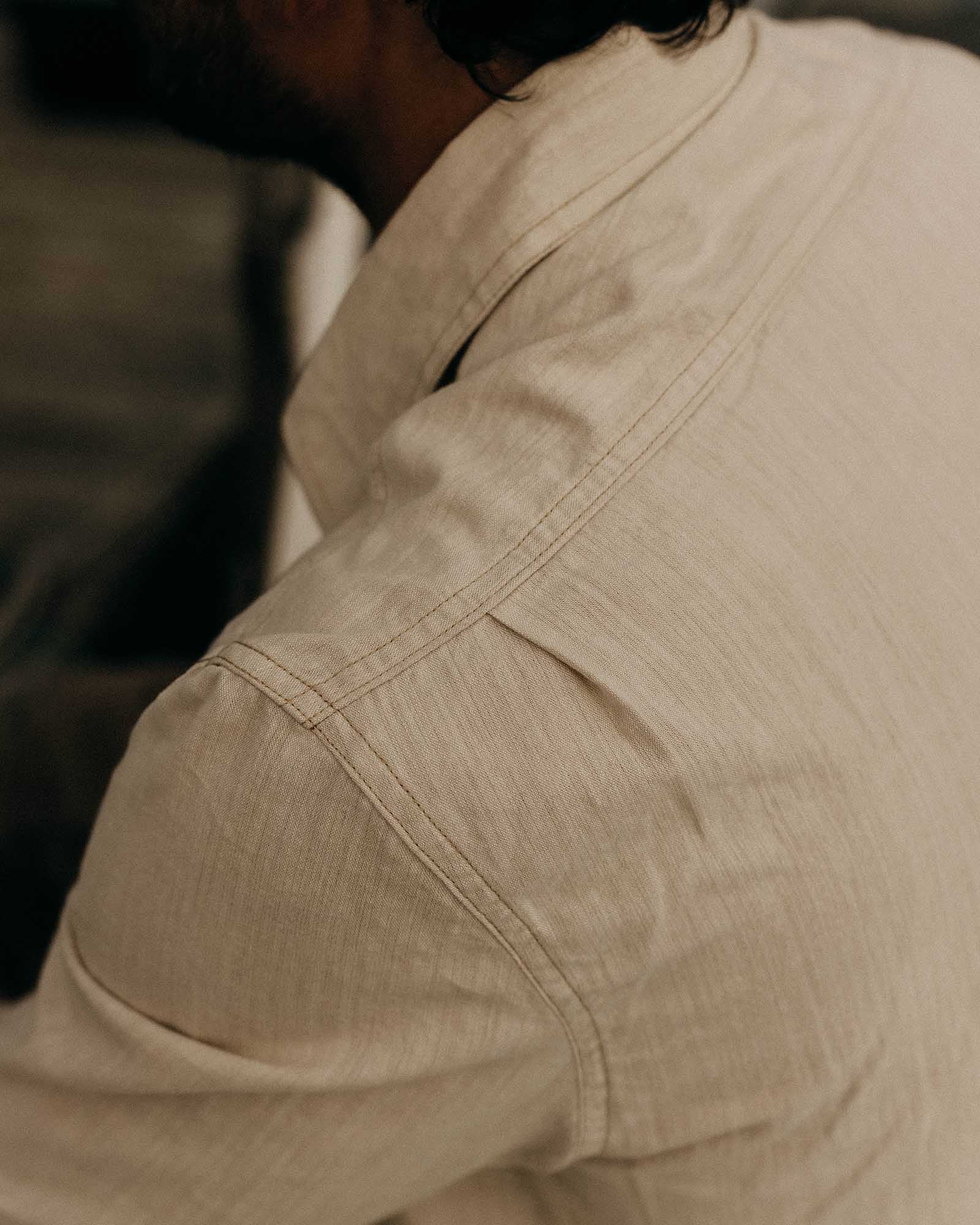 The Foundry Shirt in Natural Chambray - Image 5