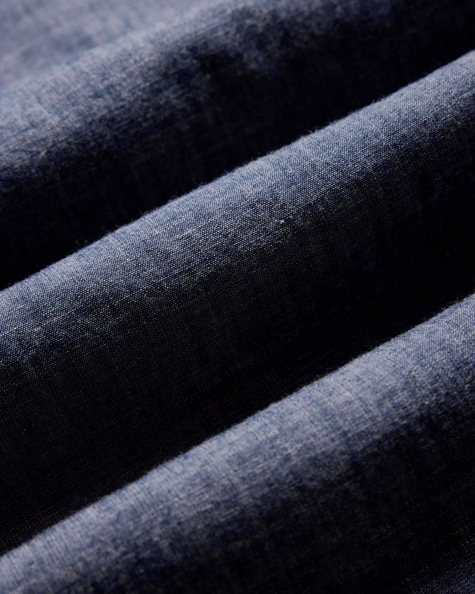 The Foundry Shirt in Rinsed Indigo Chambray - Image 8