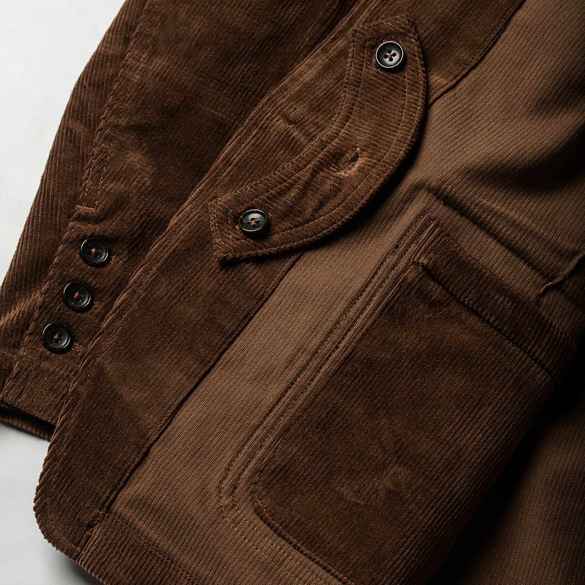 The Gibson Jacket in Chocolate Cord - Image 9