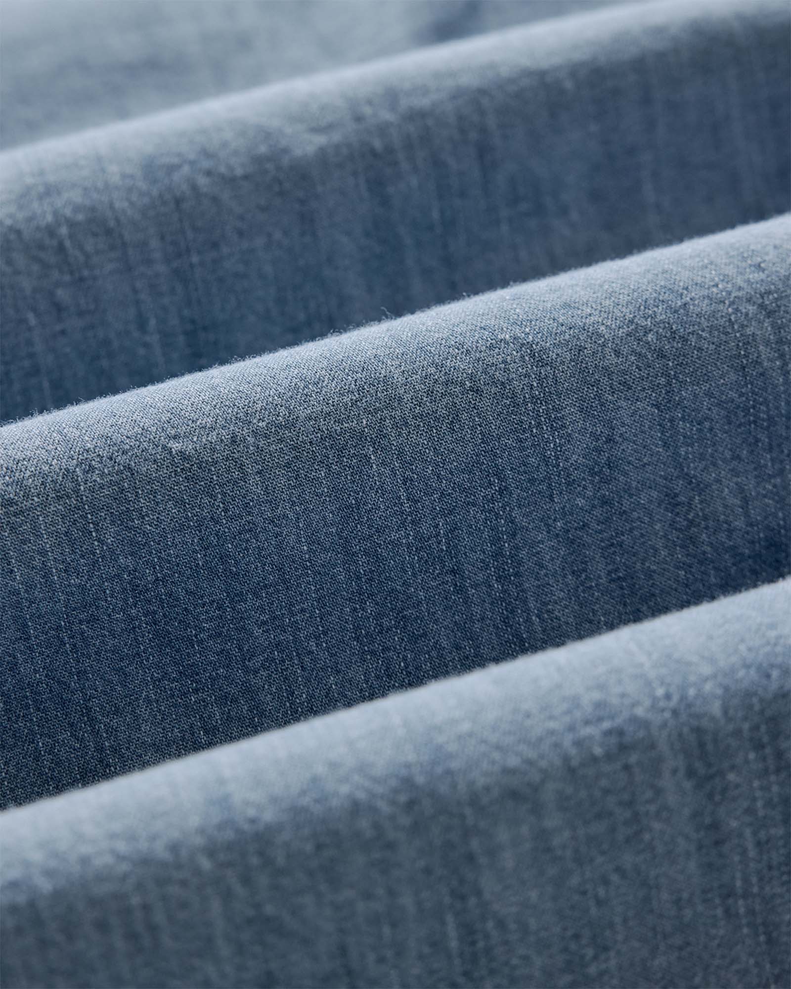 The Glacier Shirt in Washed Indigo Selvedge Denim - Image 9