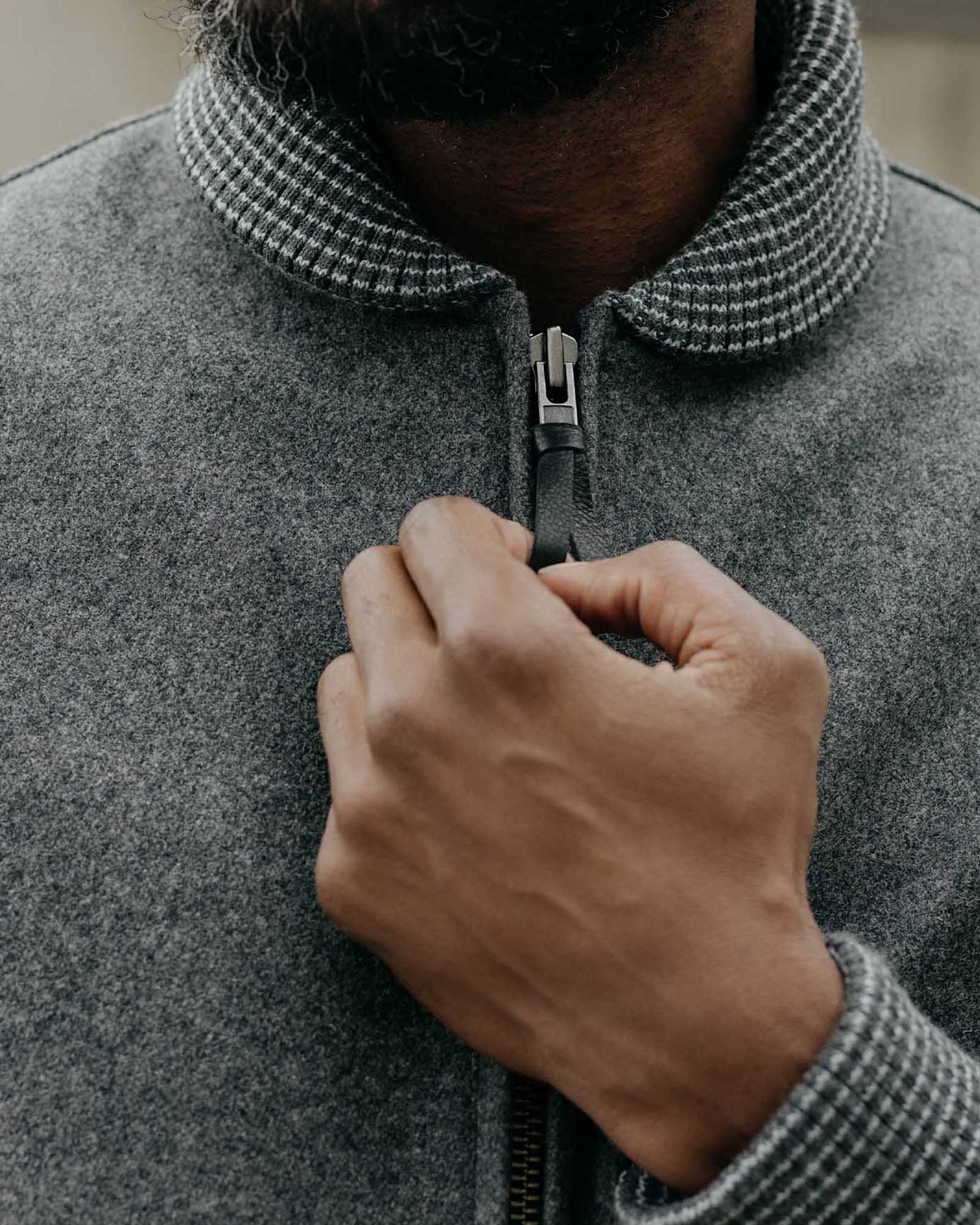 The Golden Bear Bomber in Heather Graphite - Image 3