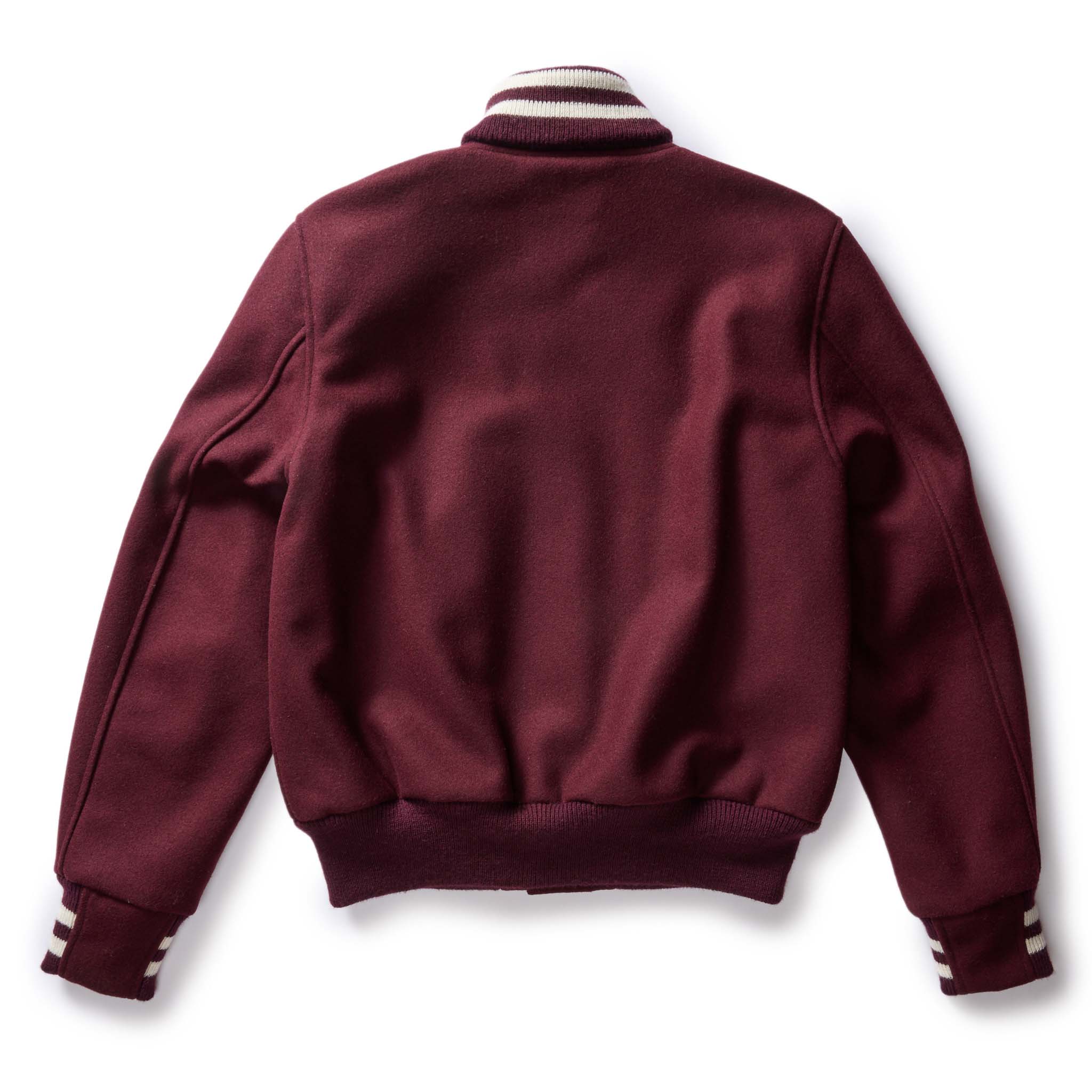 The Golden Bear Snap Bomber in Port Wool - Image 10