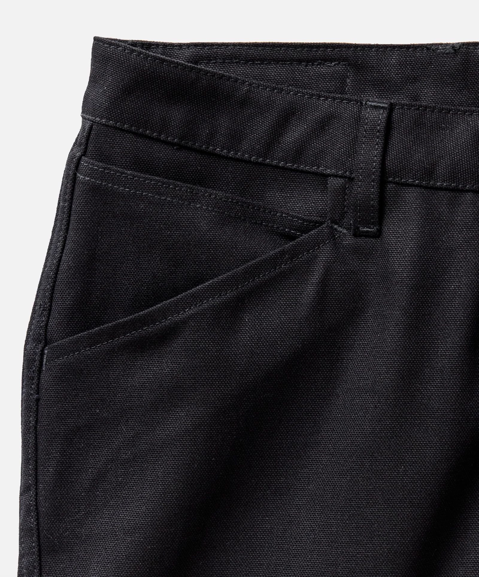 The Good Acre Chore Pant in Black Canvas - Image 7