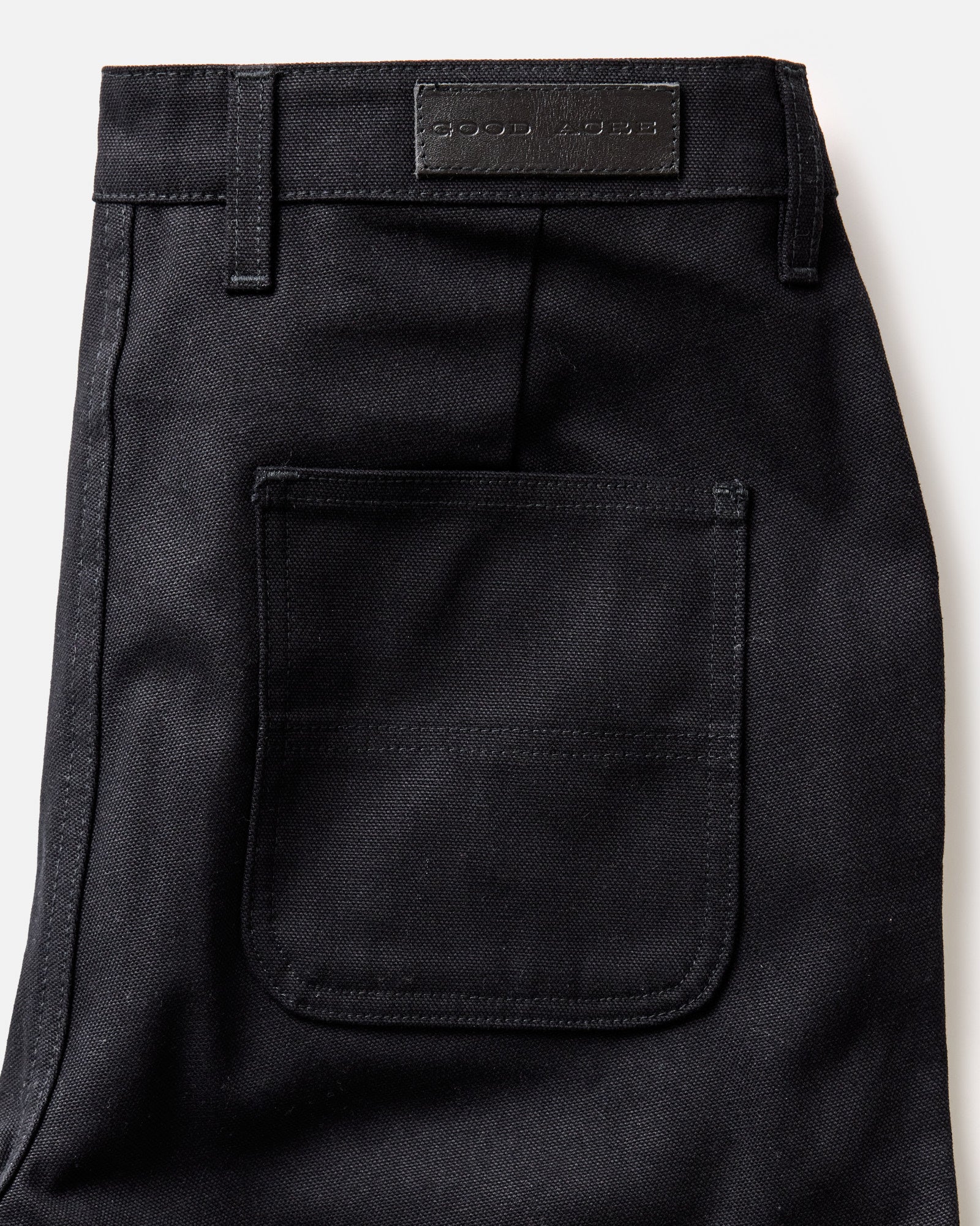 The Good Acre Chore Pant in Black Canvas - Image 9
