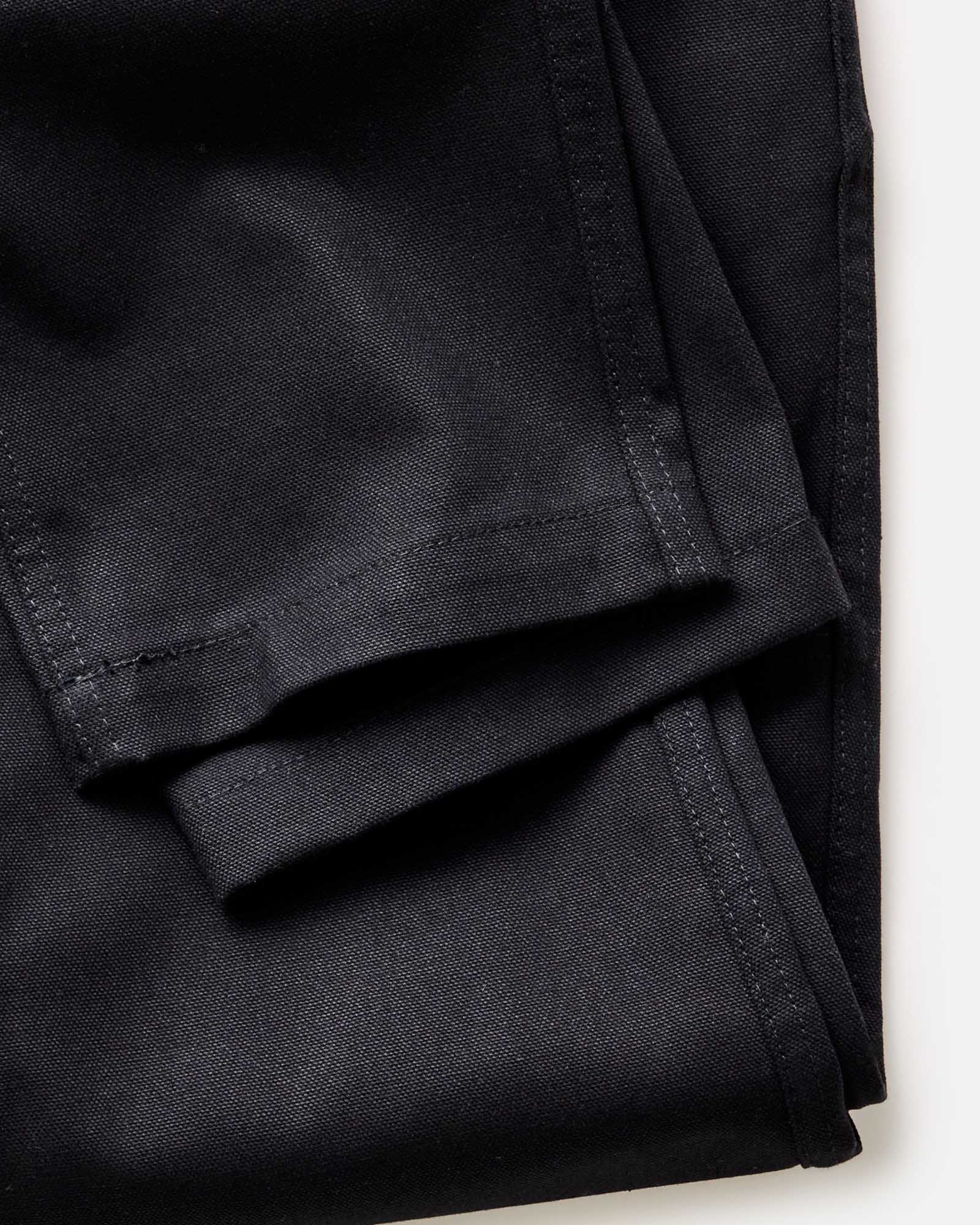 The Good Acre Chore Pant in Black Canvas - Image 7