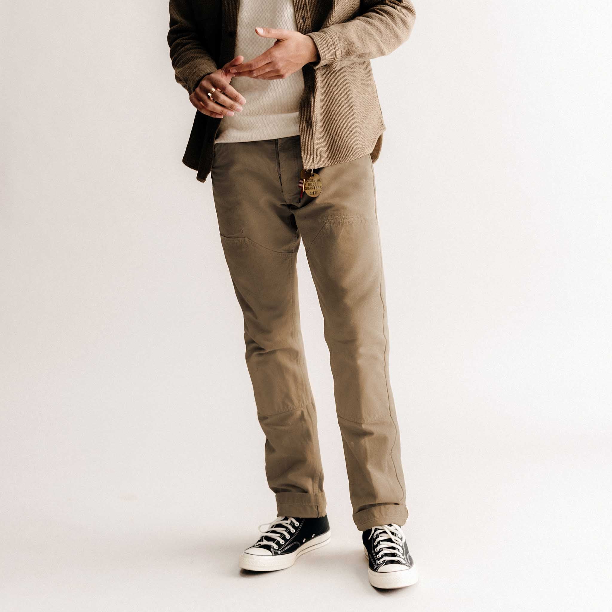 The Good Acre Chore Pant in Tan Canvas - Image 2
