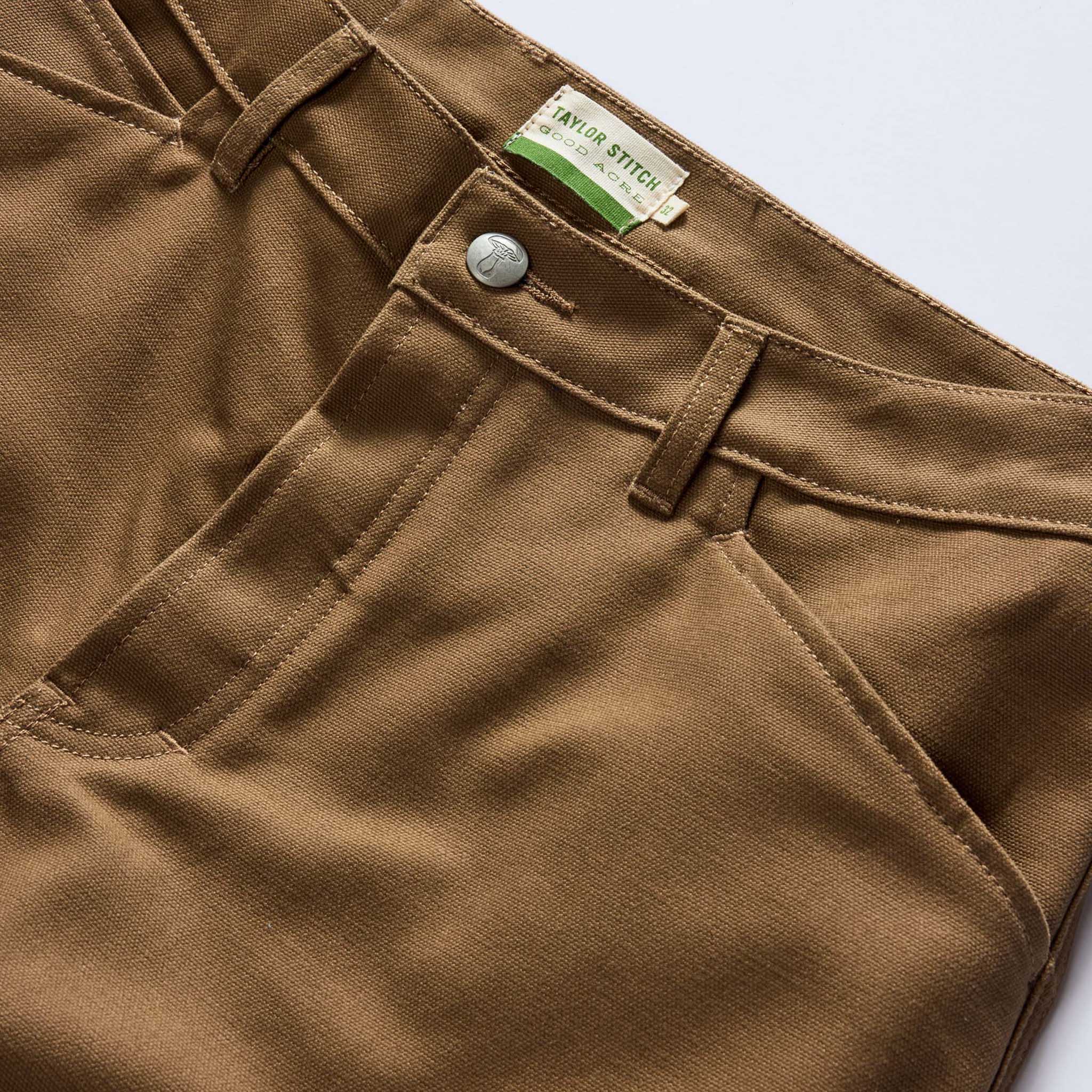 The Good Acre Chore Pant in Tan Canvas - Image 6