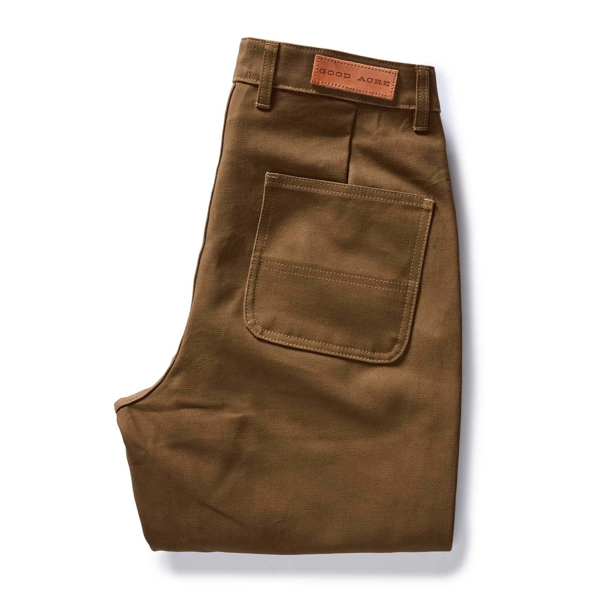 The Good Acre Chore Pant in Tan Canvas - Image 8
